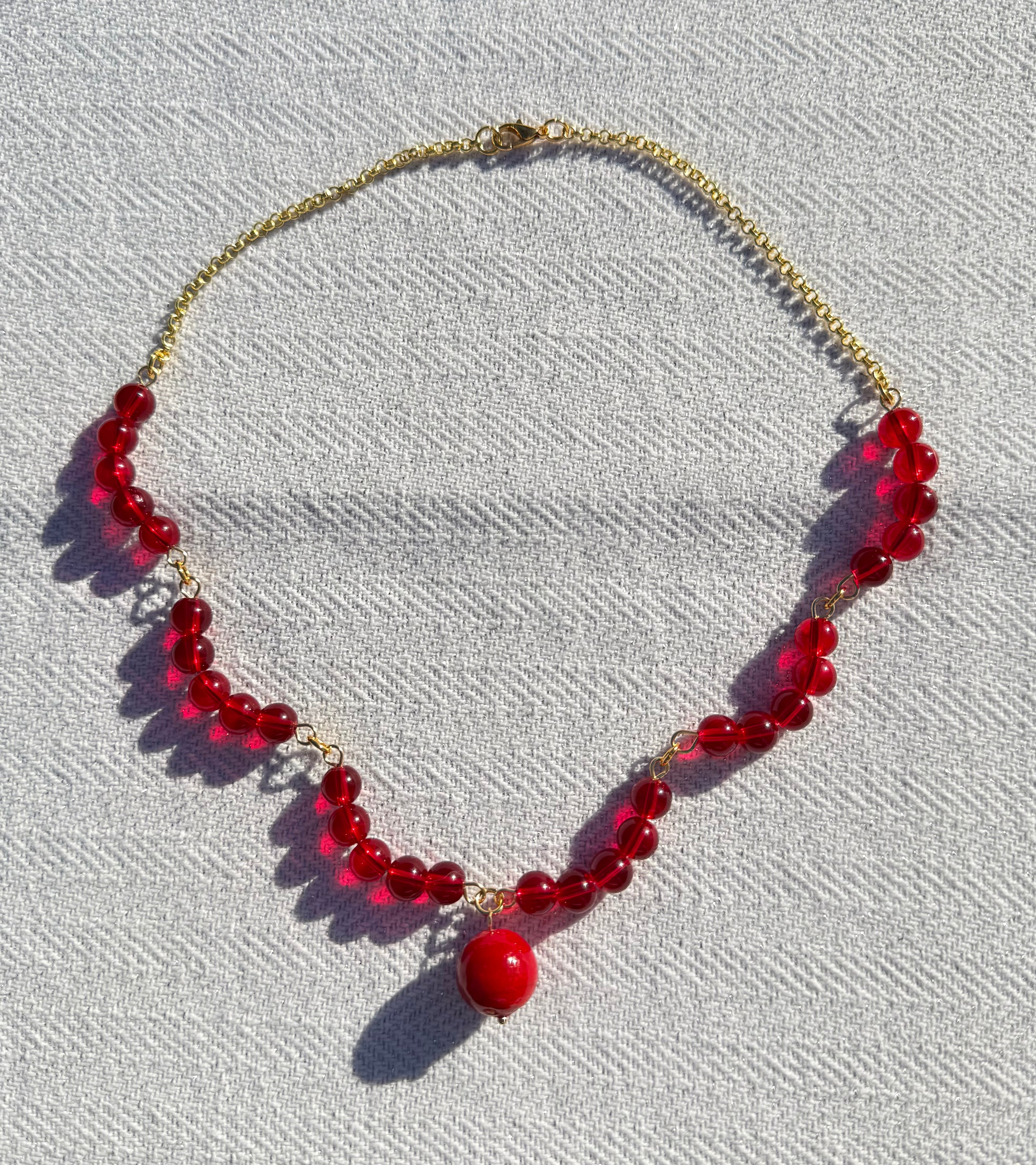 Merlot Necklace