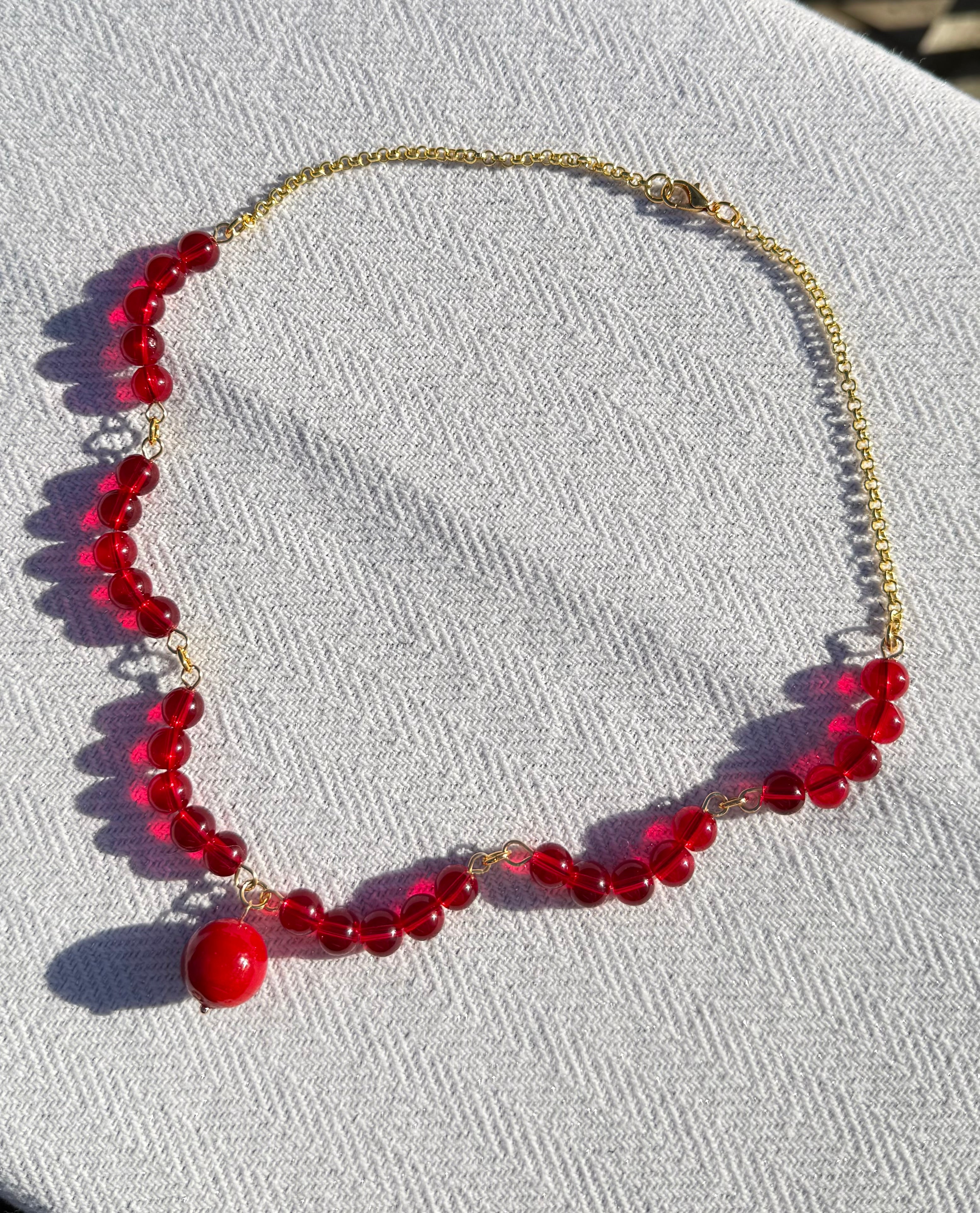 Merlot Necklace