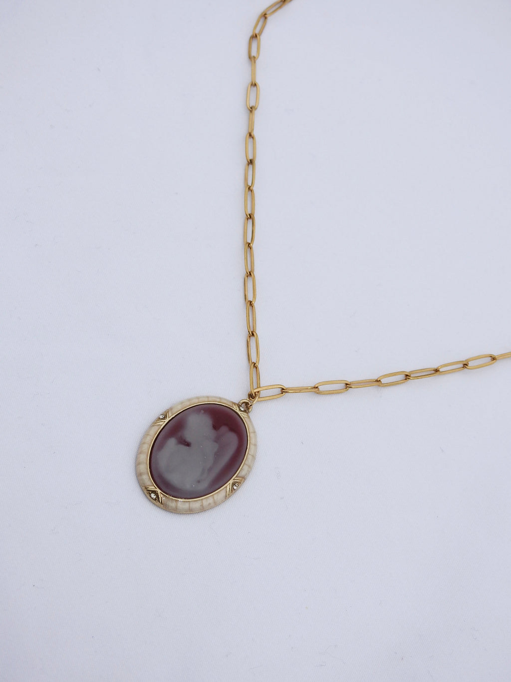 Angel Cameo Necklace