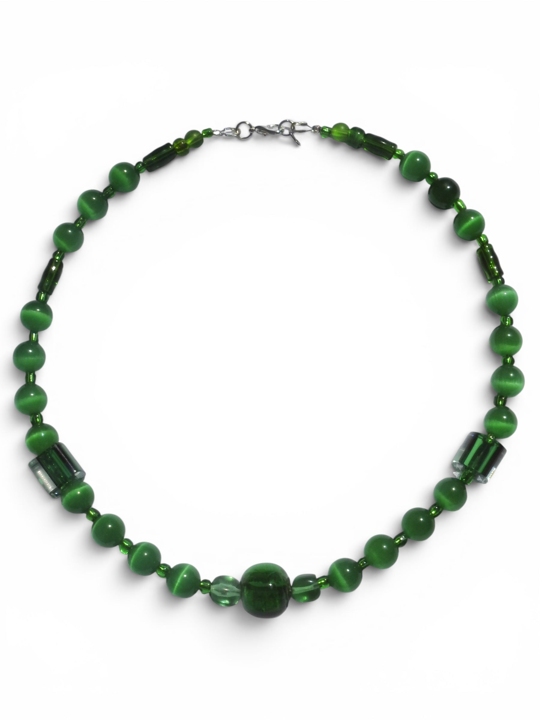 Emerald Beaded Necklace