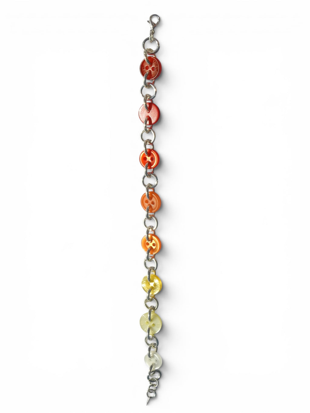 Warm Ombré Button Bracelet