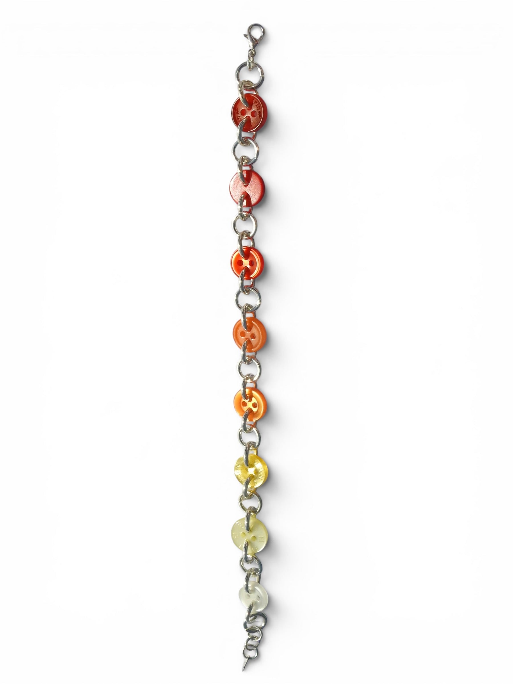 Warm Ombré Button Bracelet