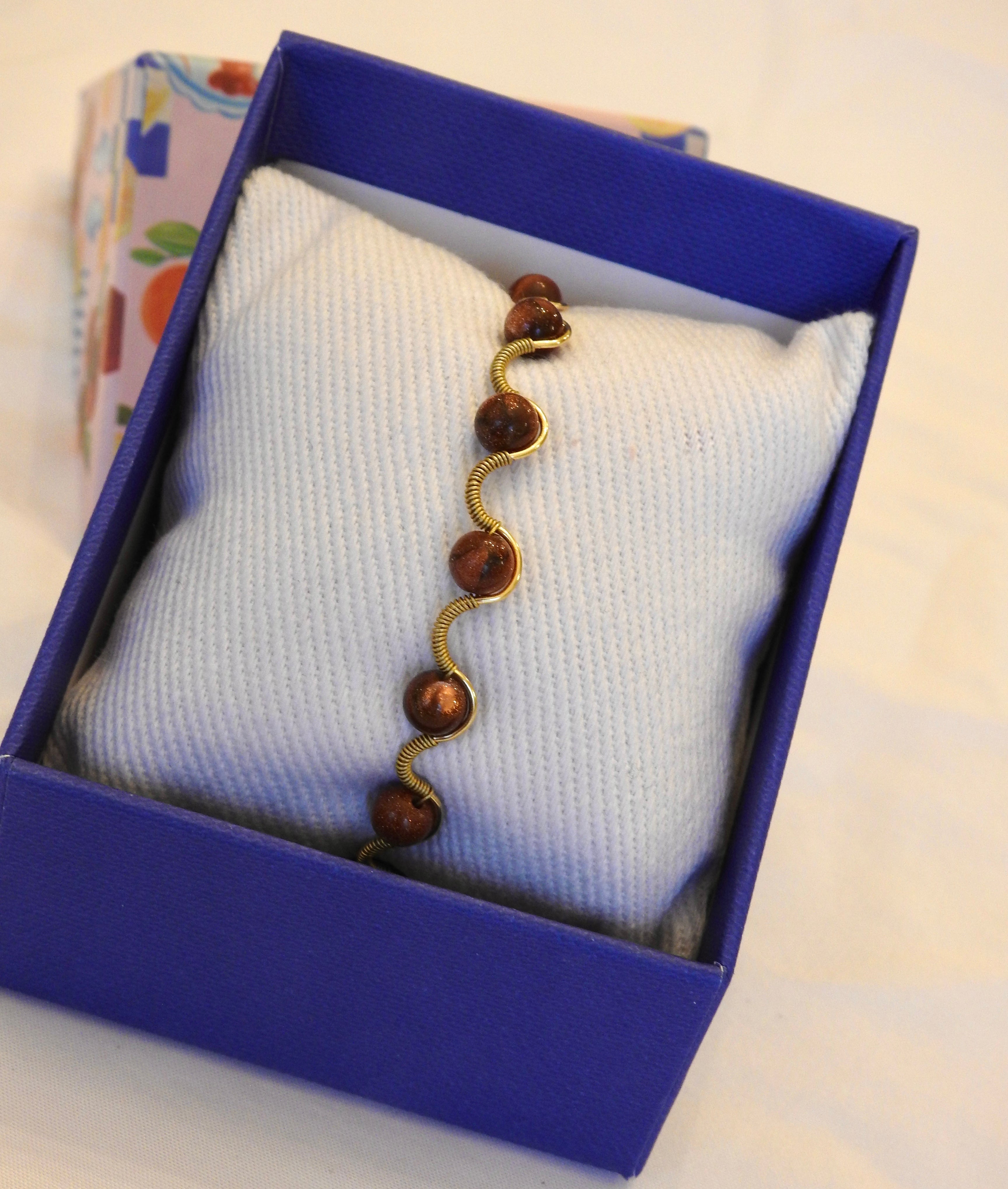 Brunette Wrapped Bracelet