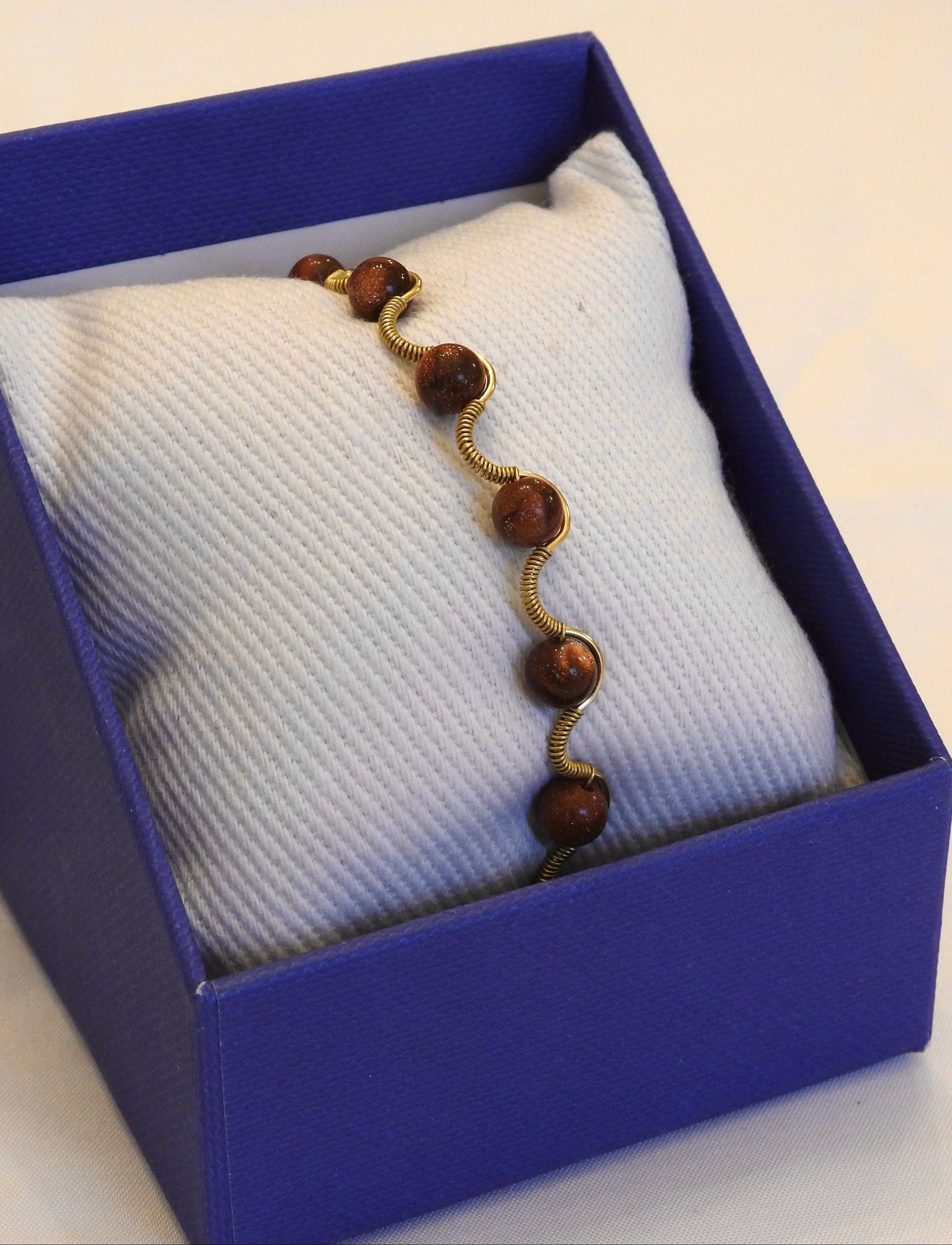 Brunette Wrapped Bracelet