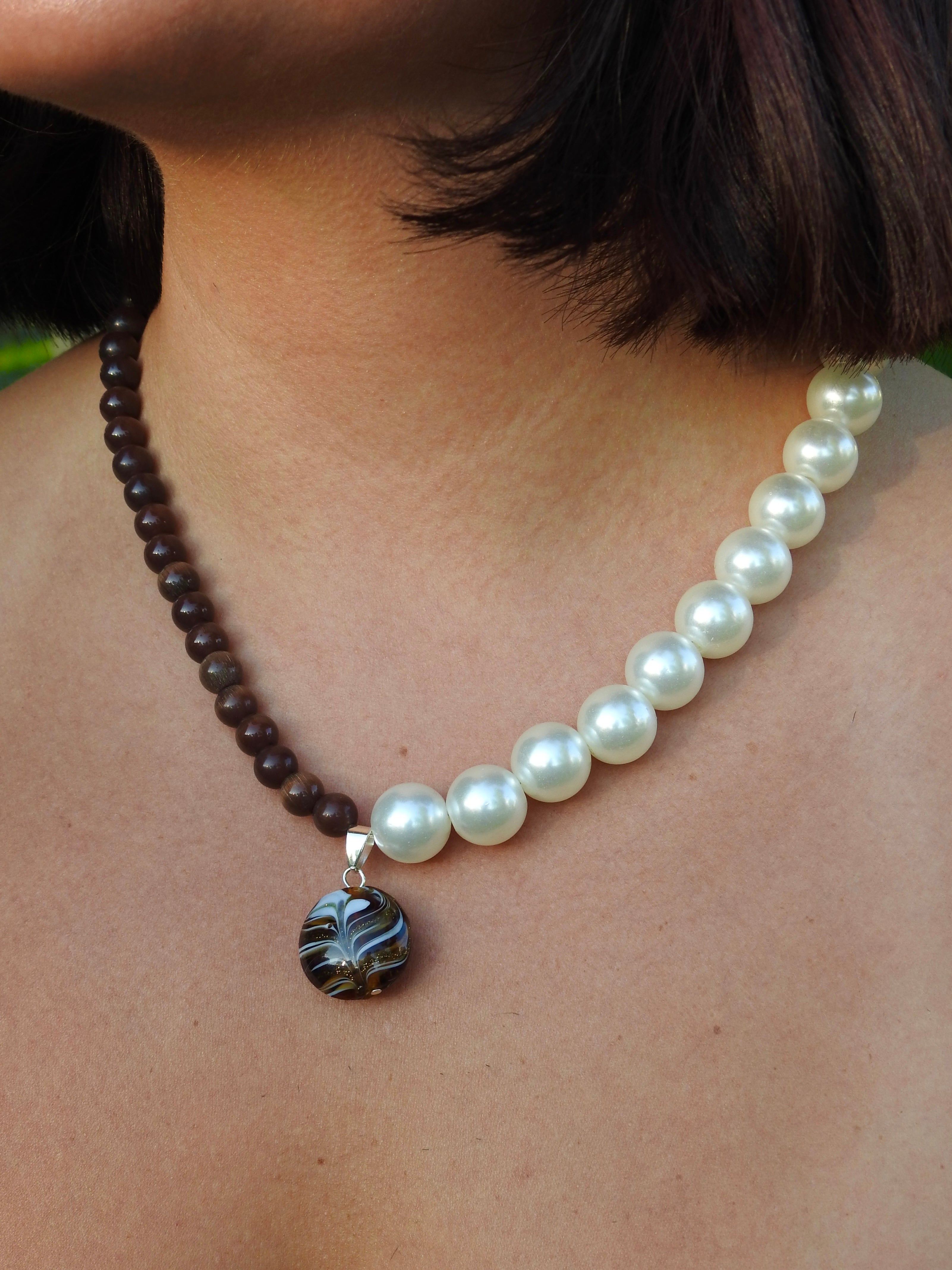 Umber Split Necklace
