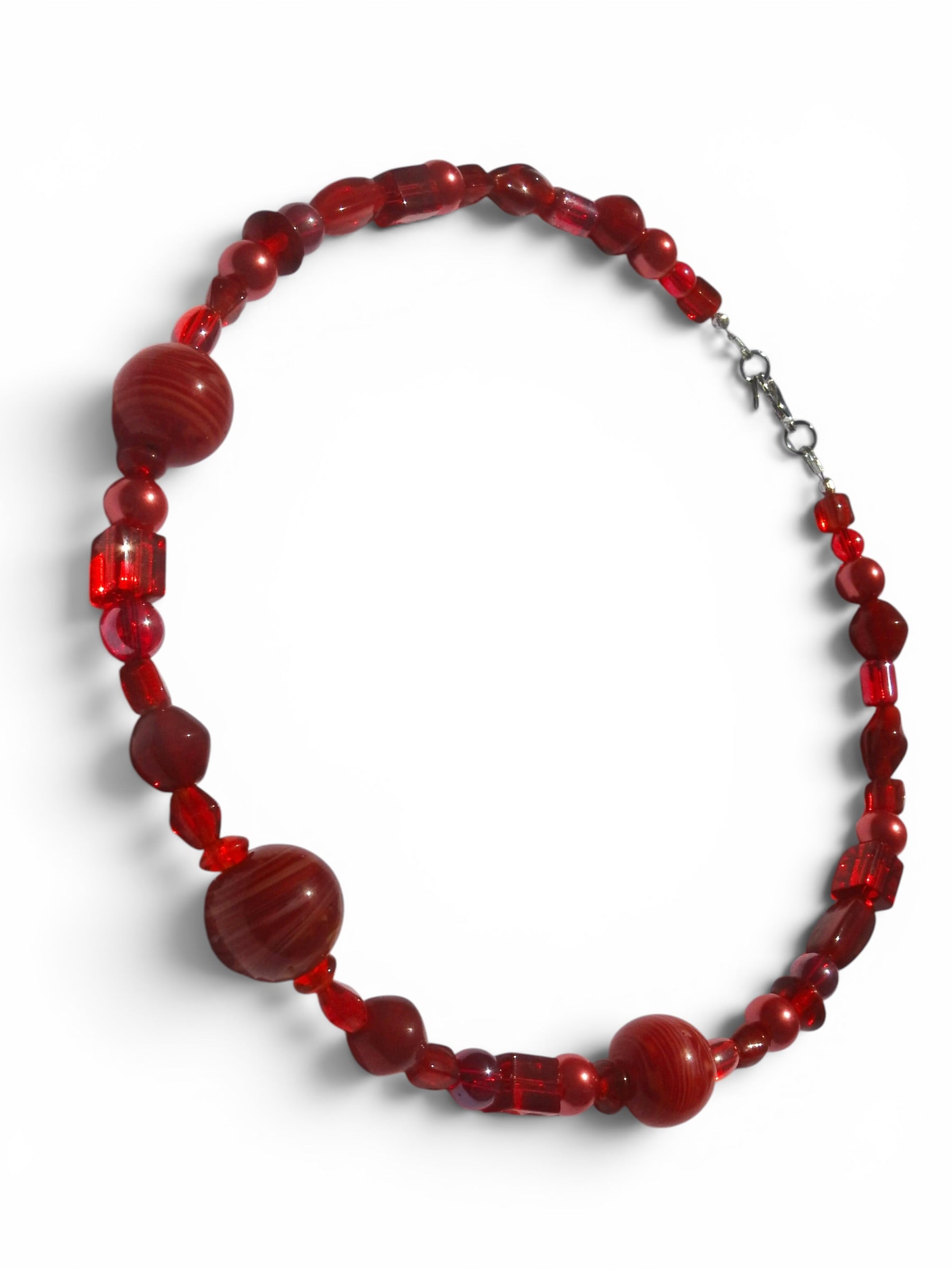 Red Beaded Necklace