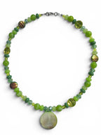Peridot Beaded Necklace