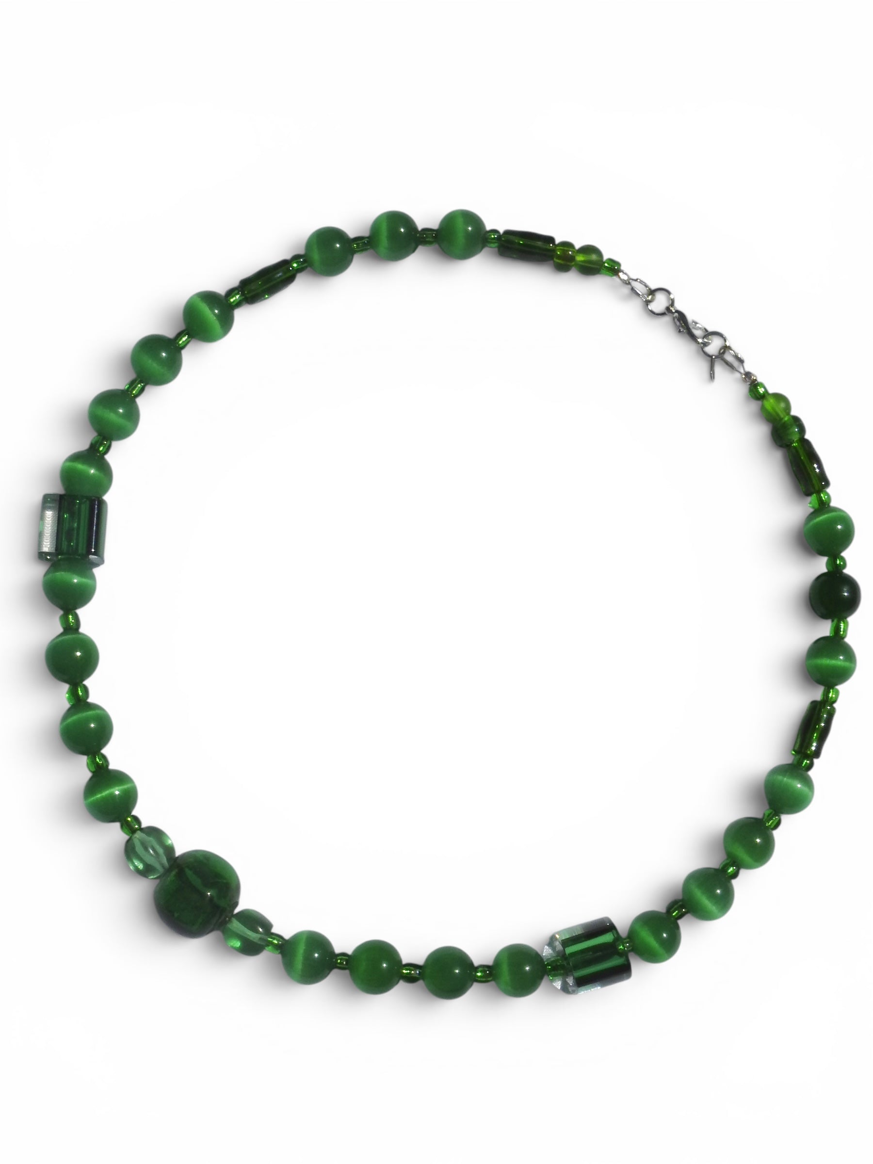 Emerald Beaded Necklace