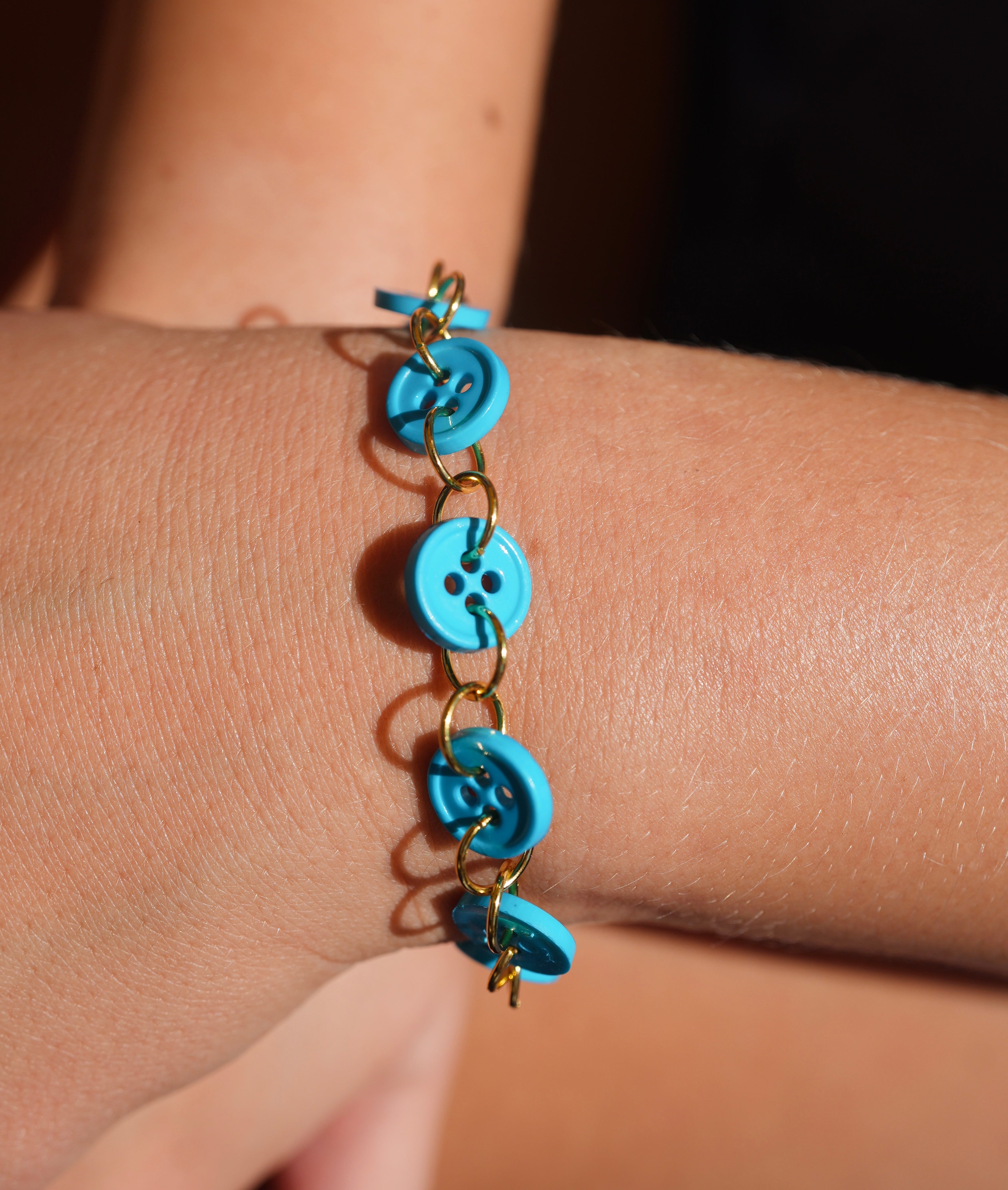Bluey Button Bracelet