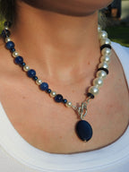 Prussian Split Necklace