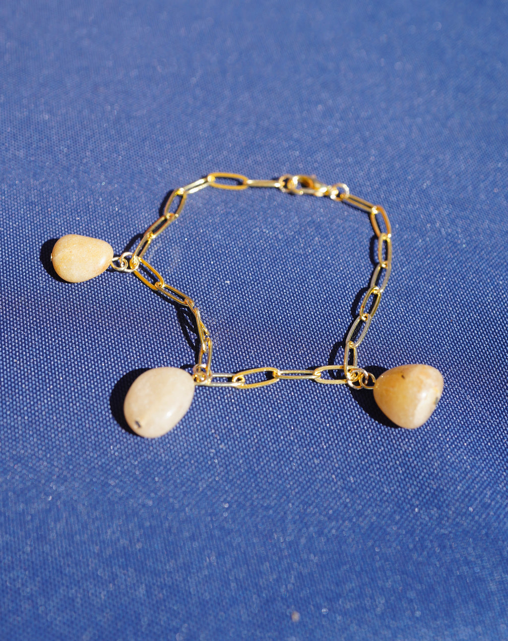 Stone Charm Bracelet