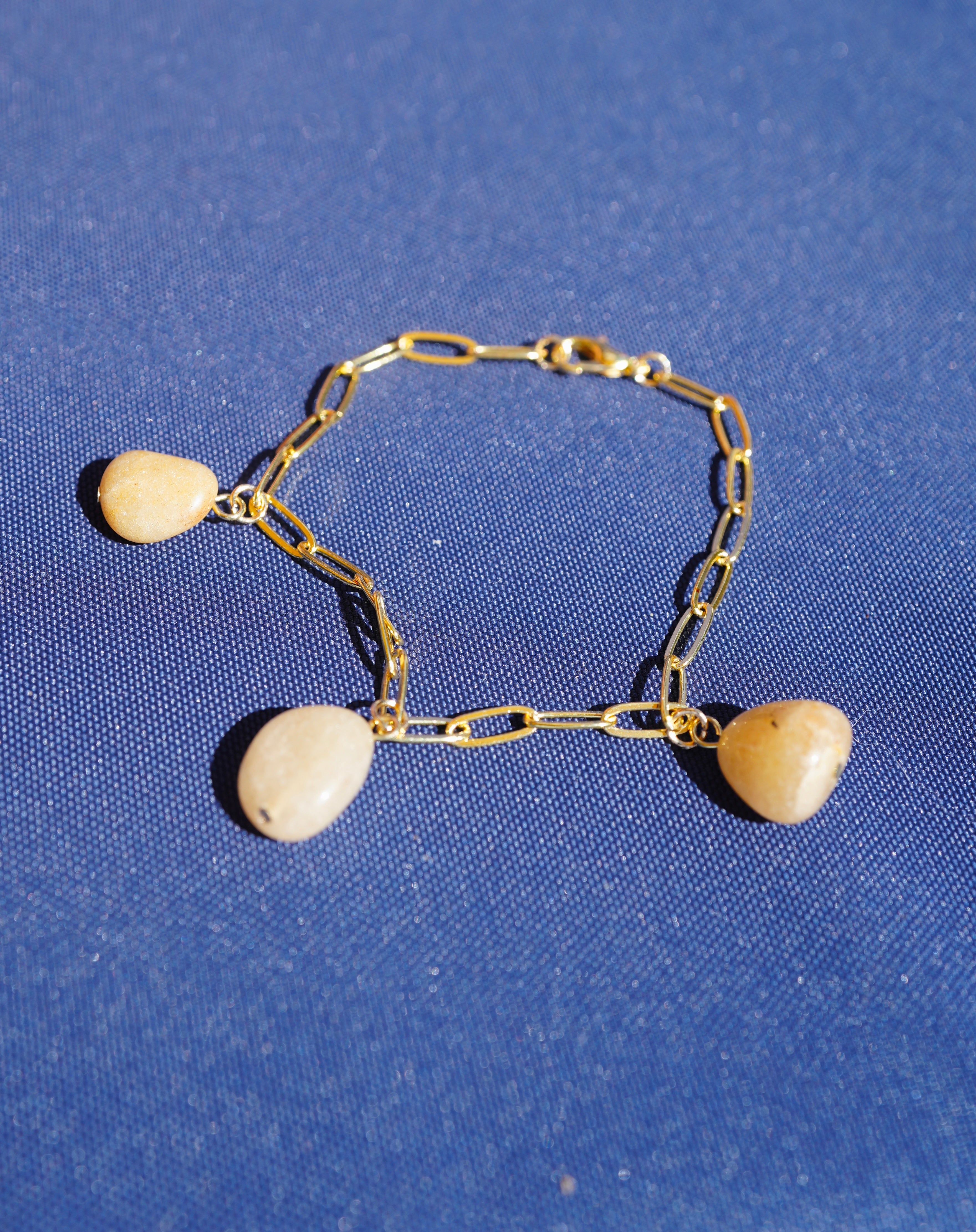 Stone Charm Bracelet