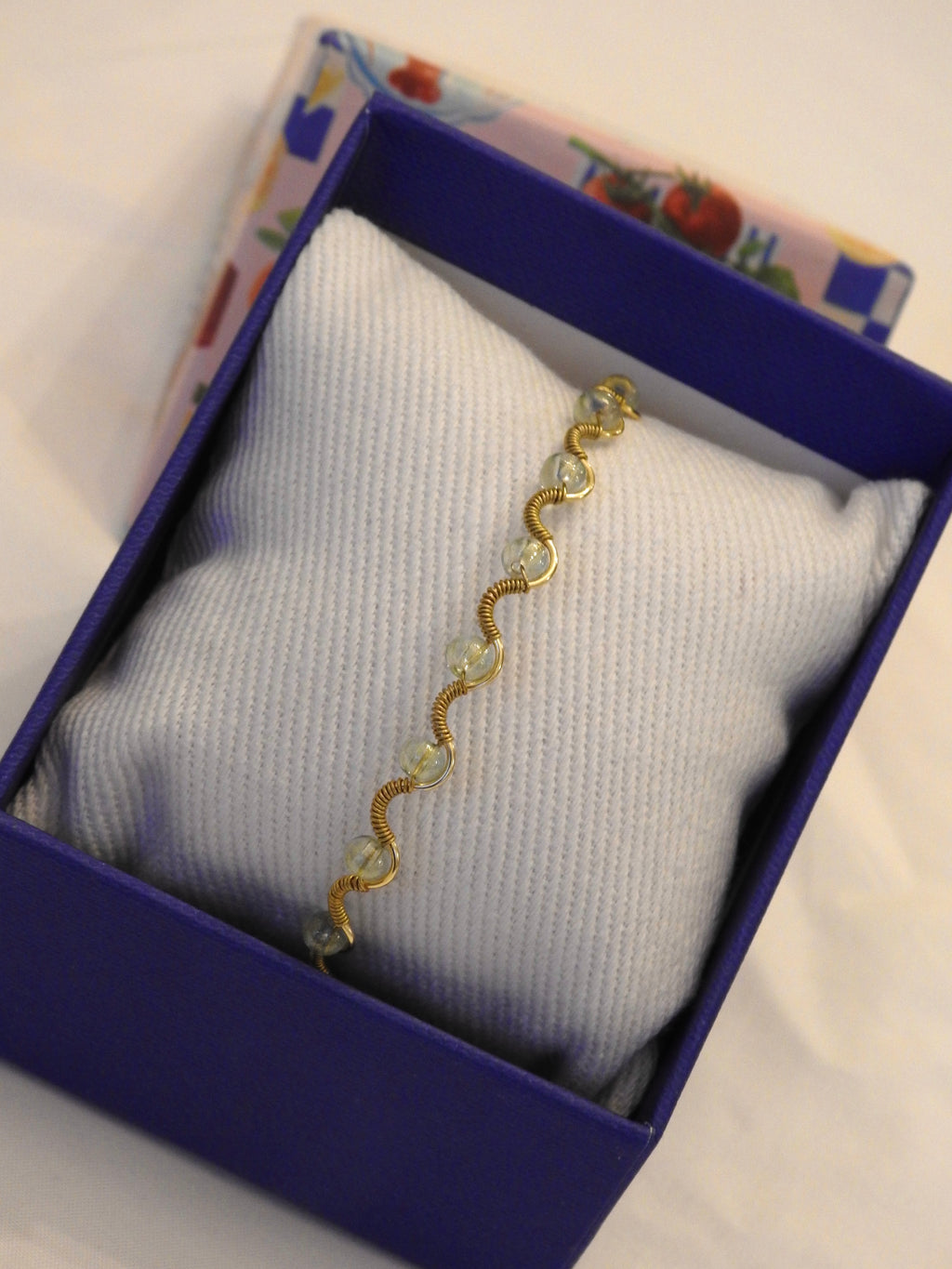 Pastel Green Wrapped Bracelet