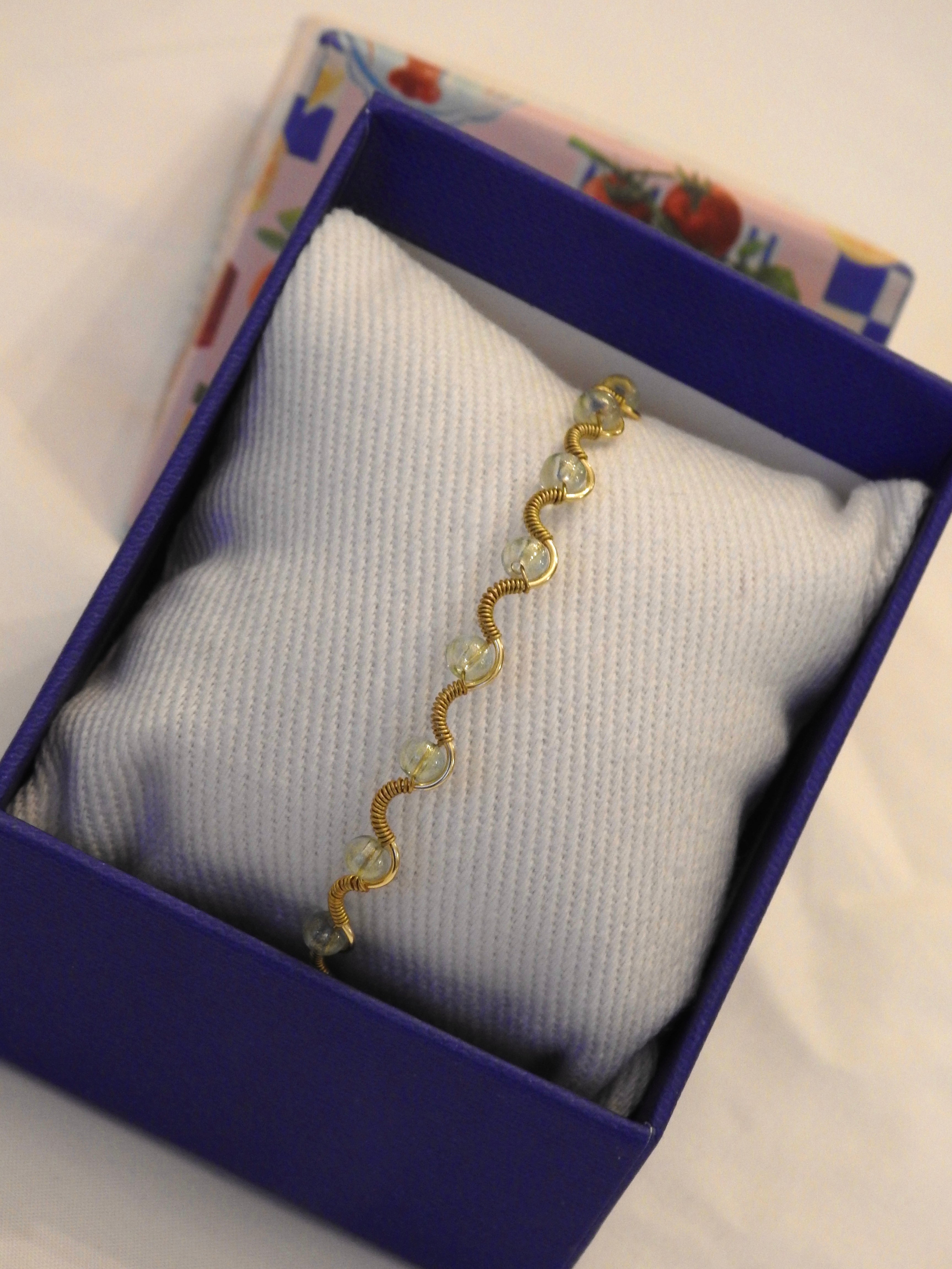 Pastel Green Wrapped Bracelet