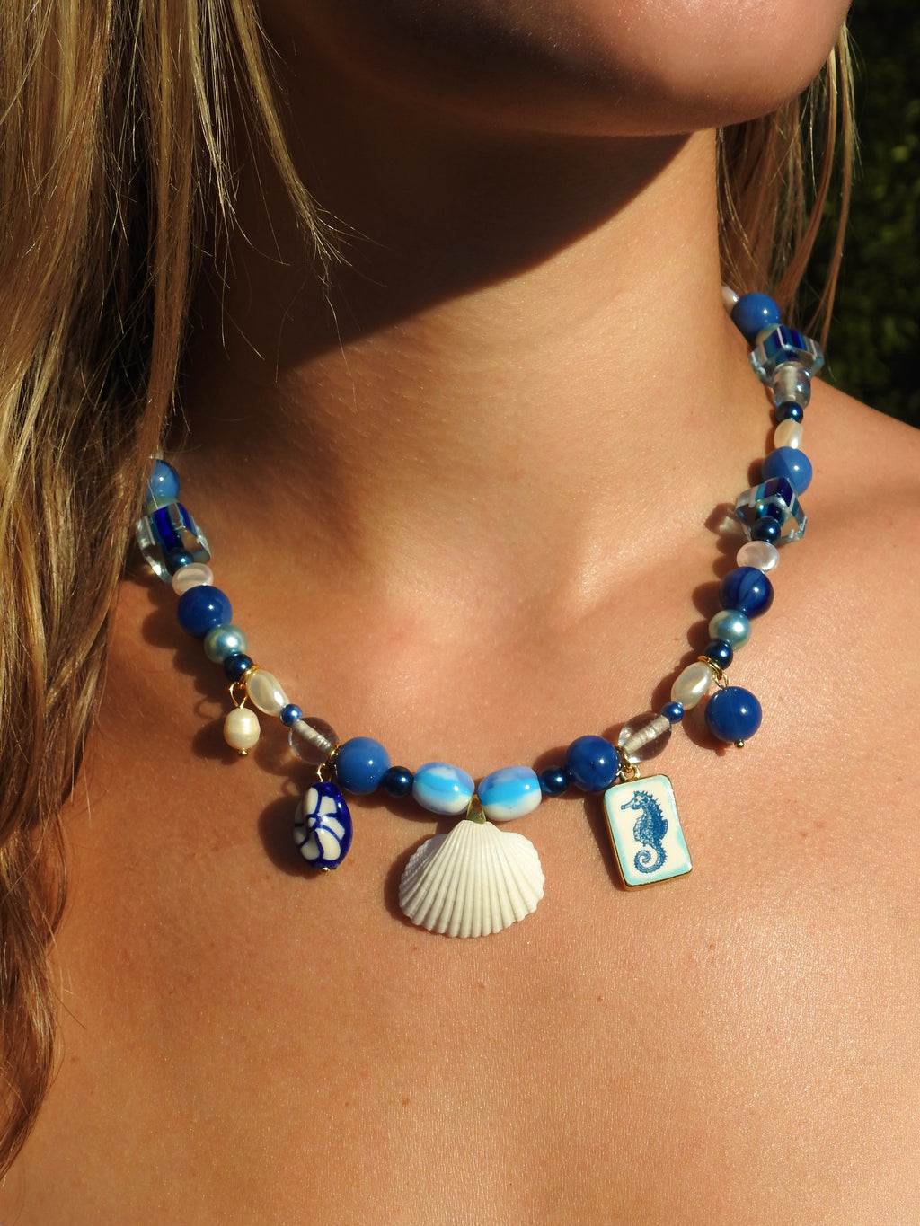 Carolina Beaded Necklace