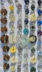 Silver Button Bracelet