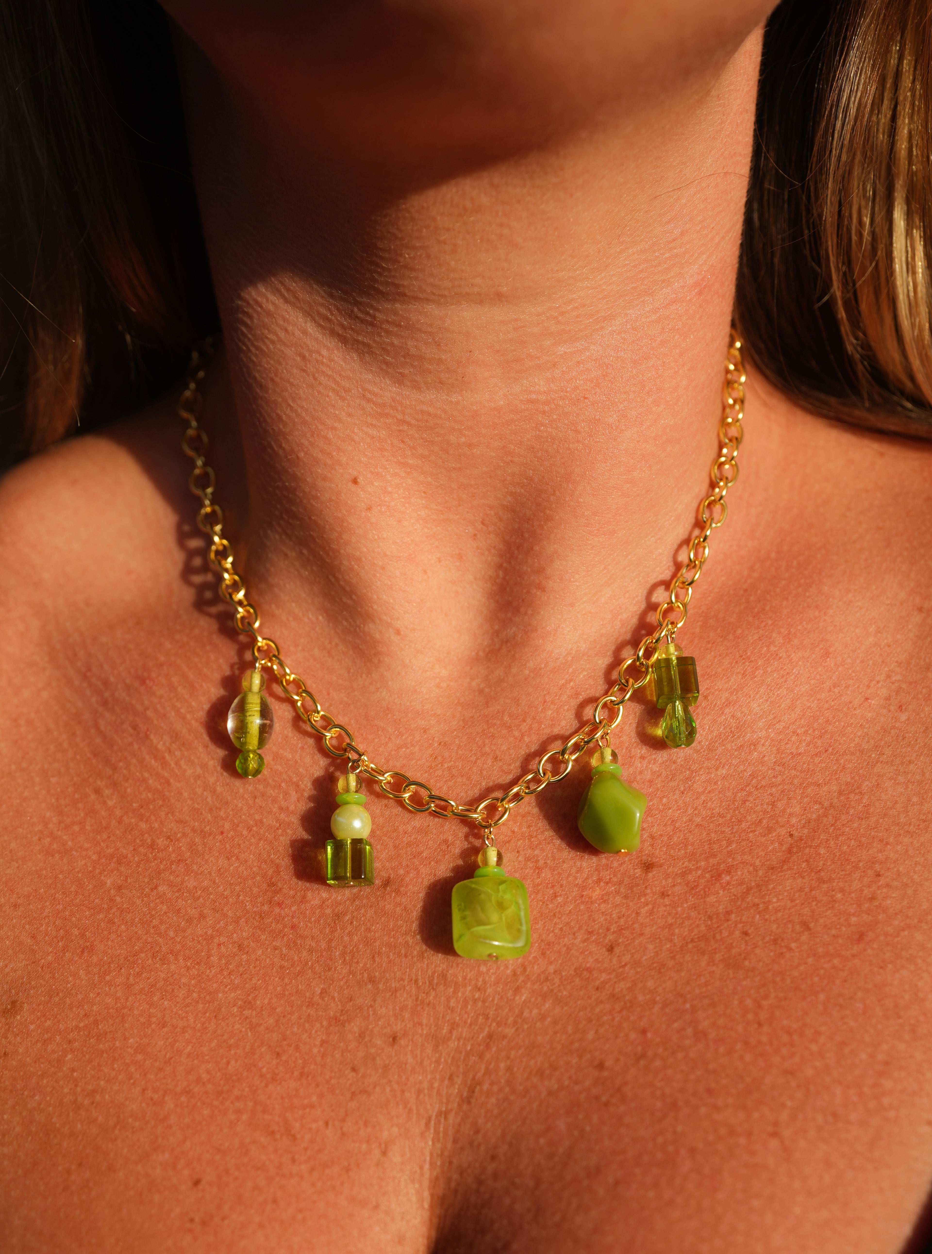 August Charm Necklace