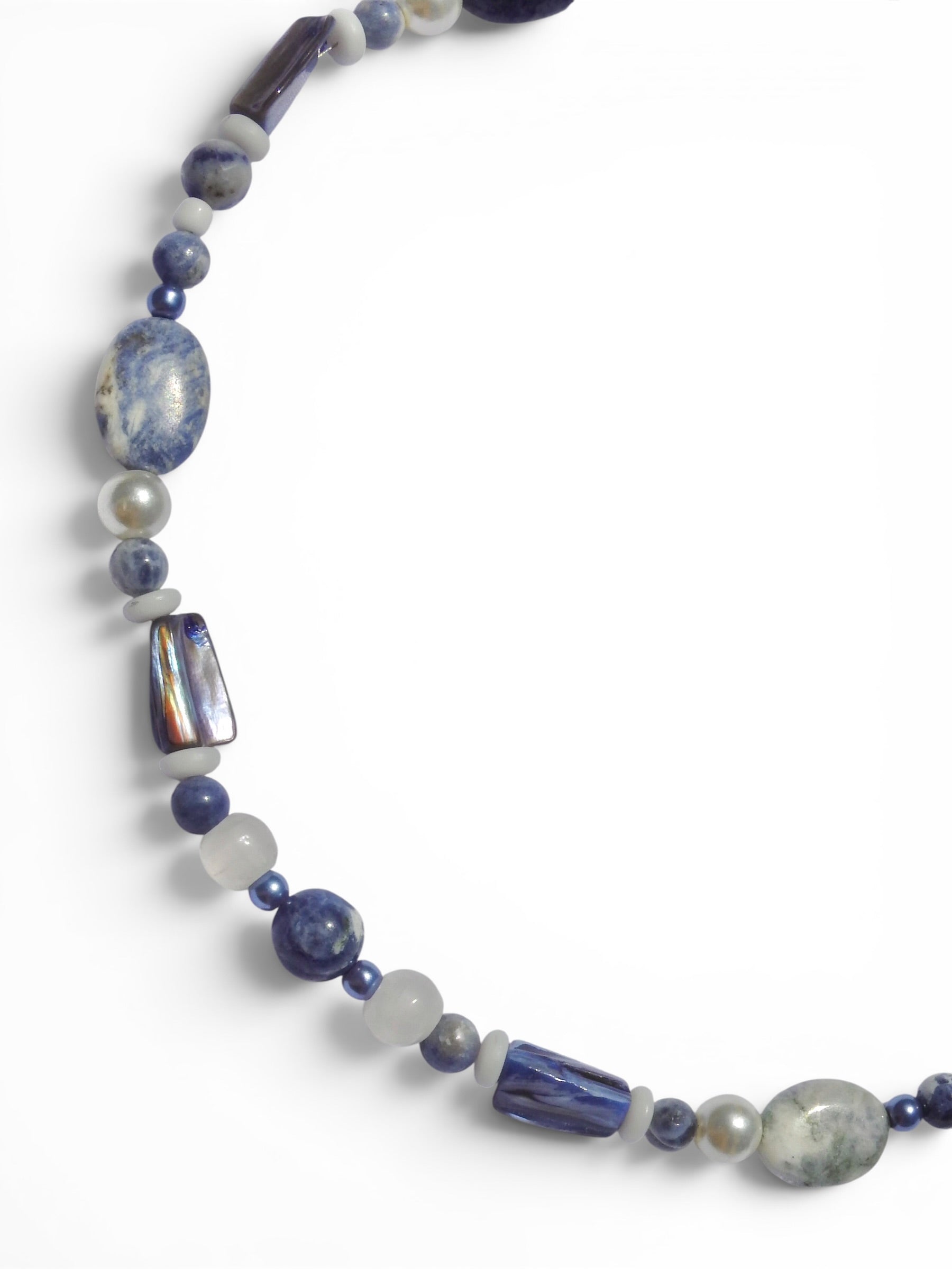 Sodalite Beaded Necklace