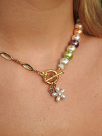 Flora Split Chain Necklace