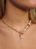 Flora Split Chain Necklace