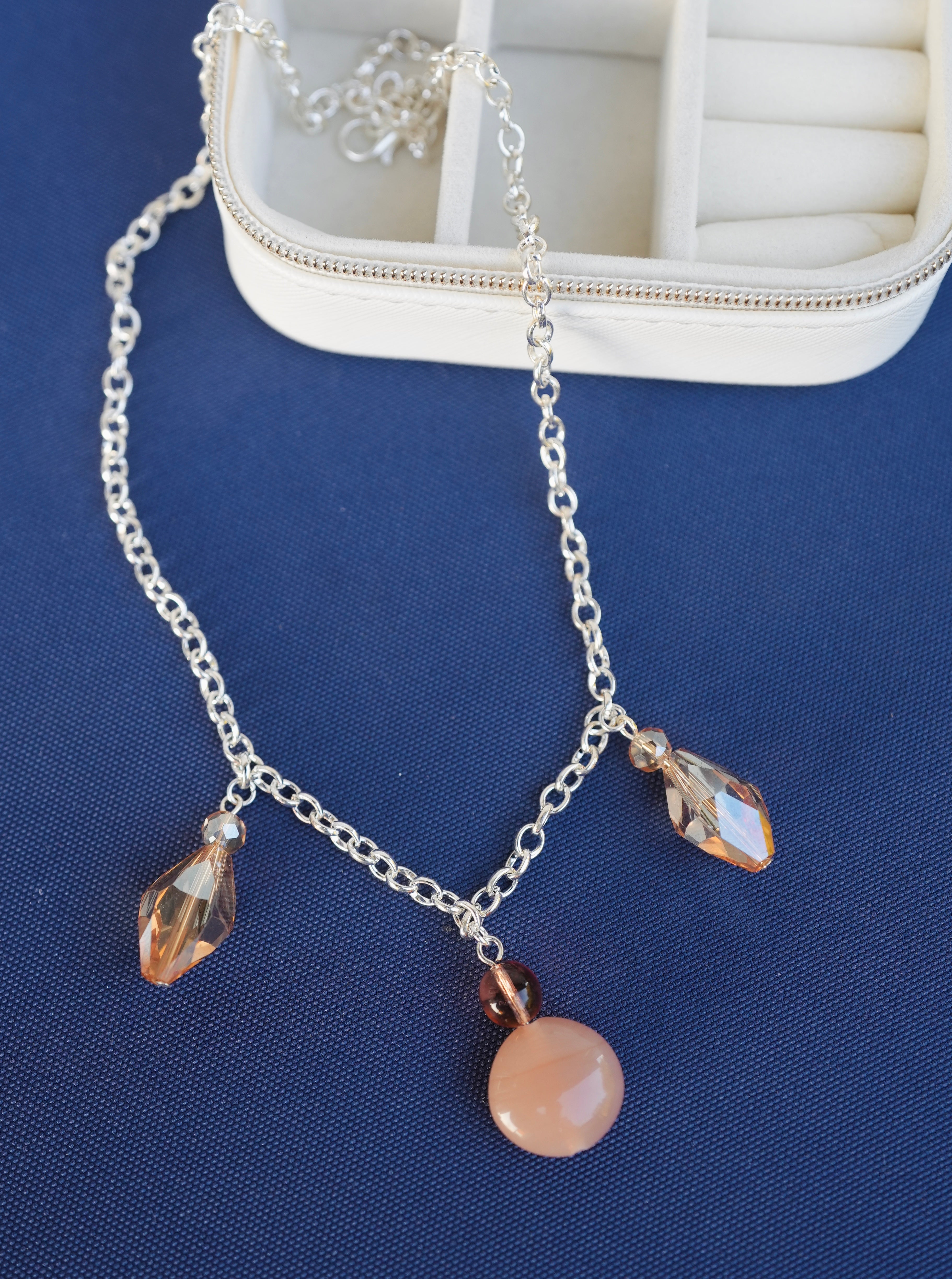 Peachy Coral Necklace