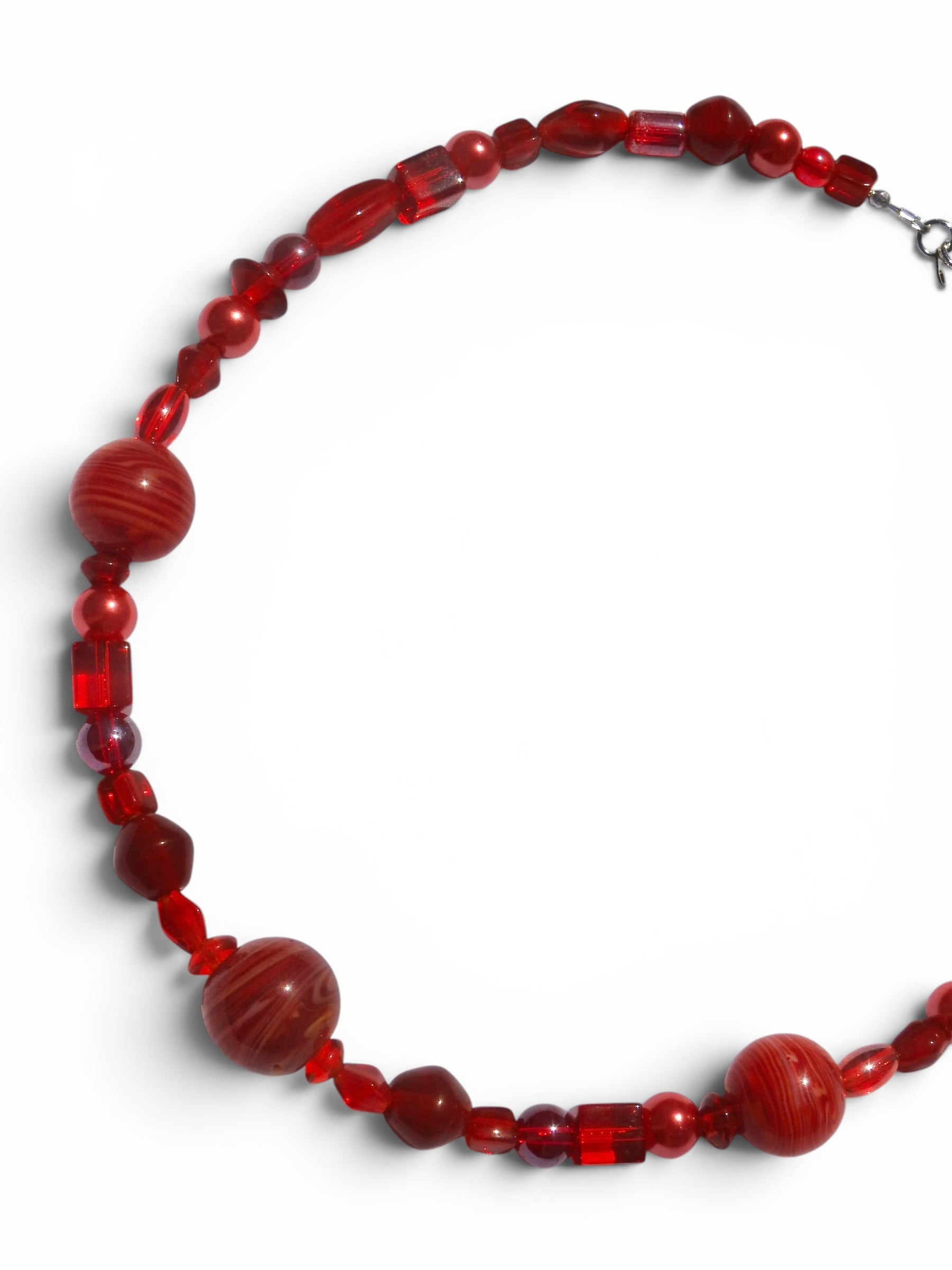 Red Beaded Necklace
