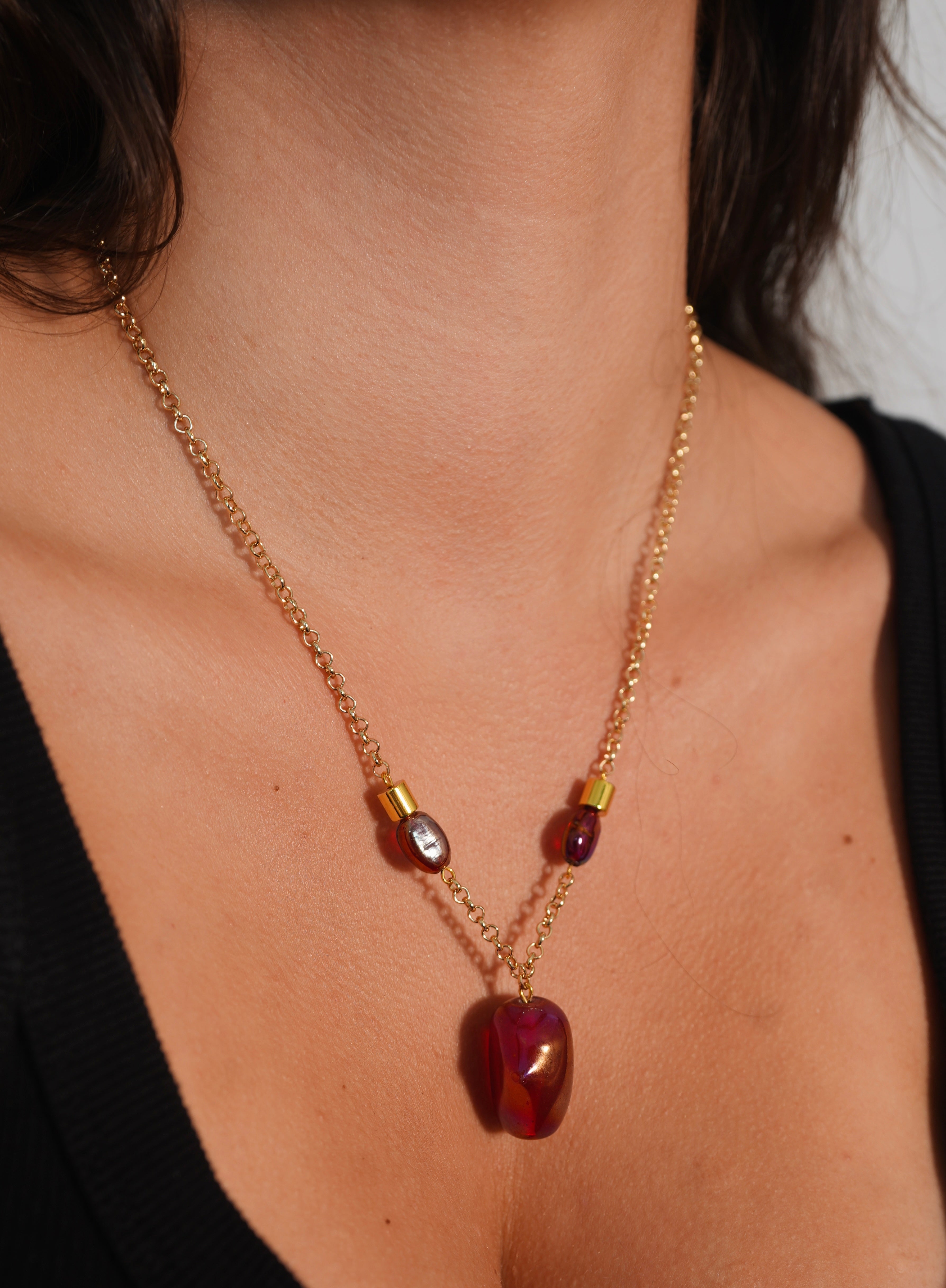 Iridescent Necklace