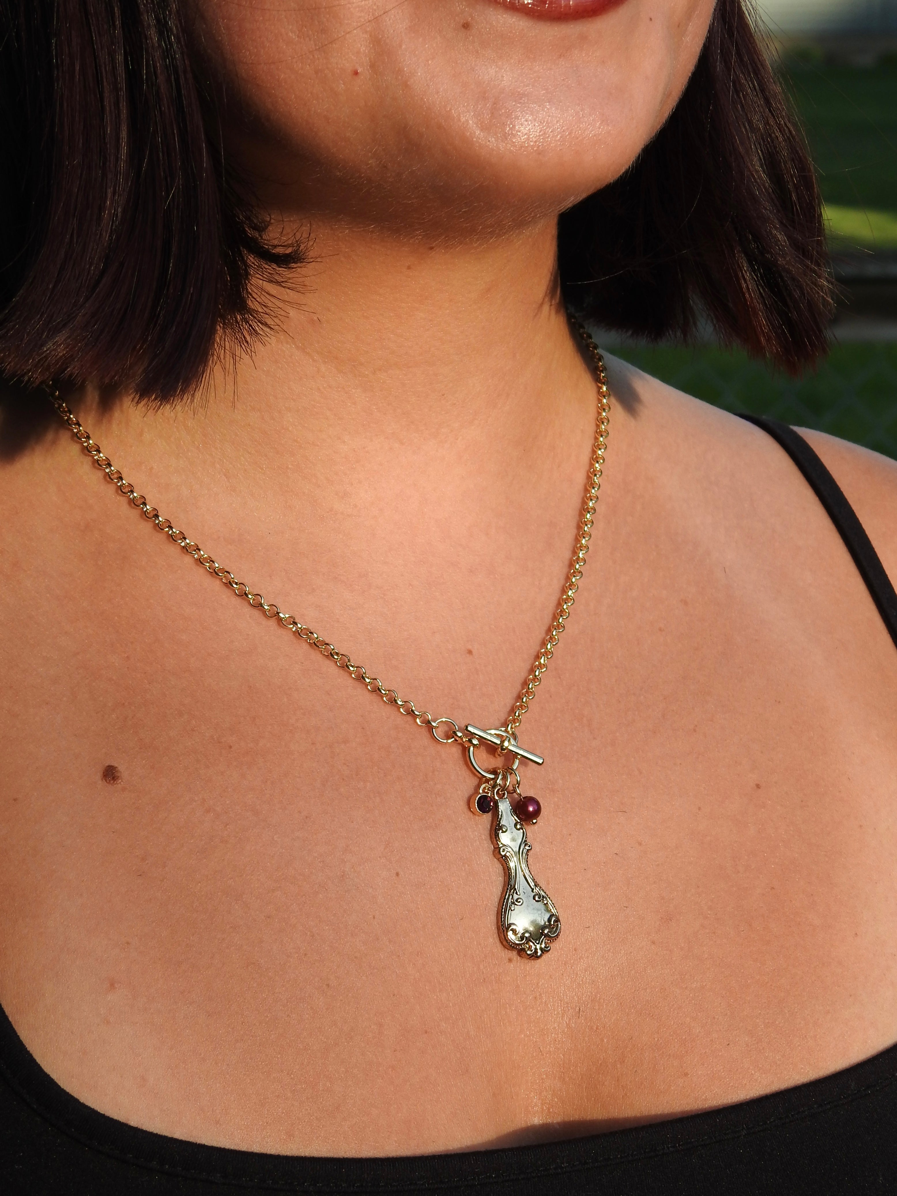 Rouge Spoon Necklace