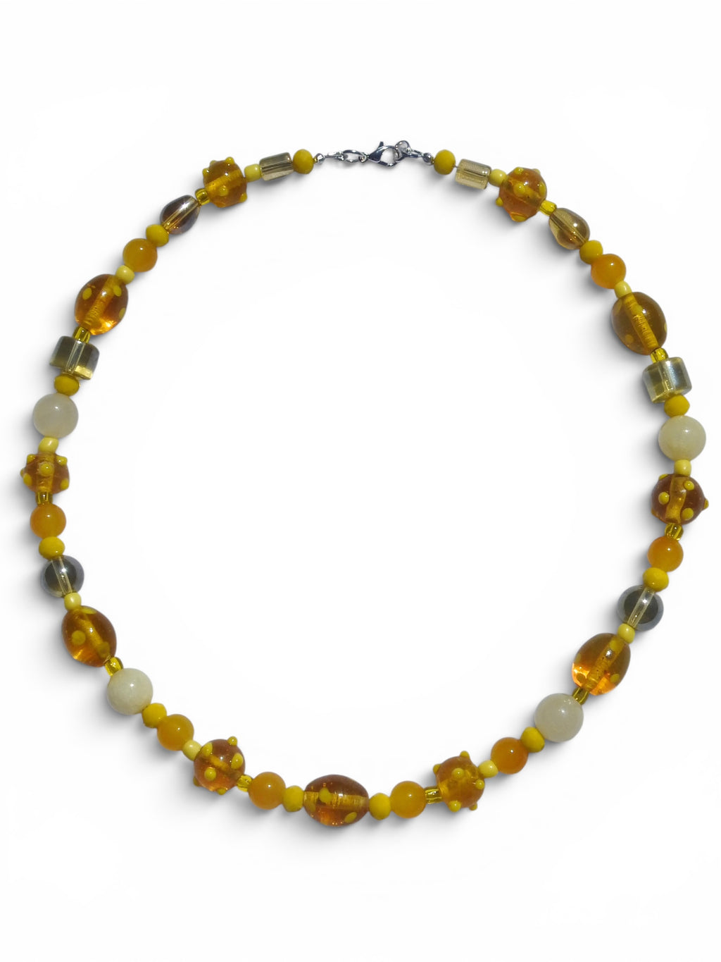 Magnolia Beaded Necklace