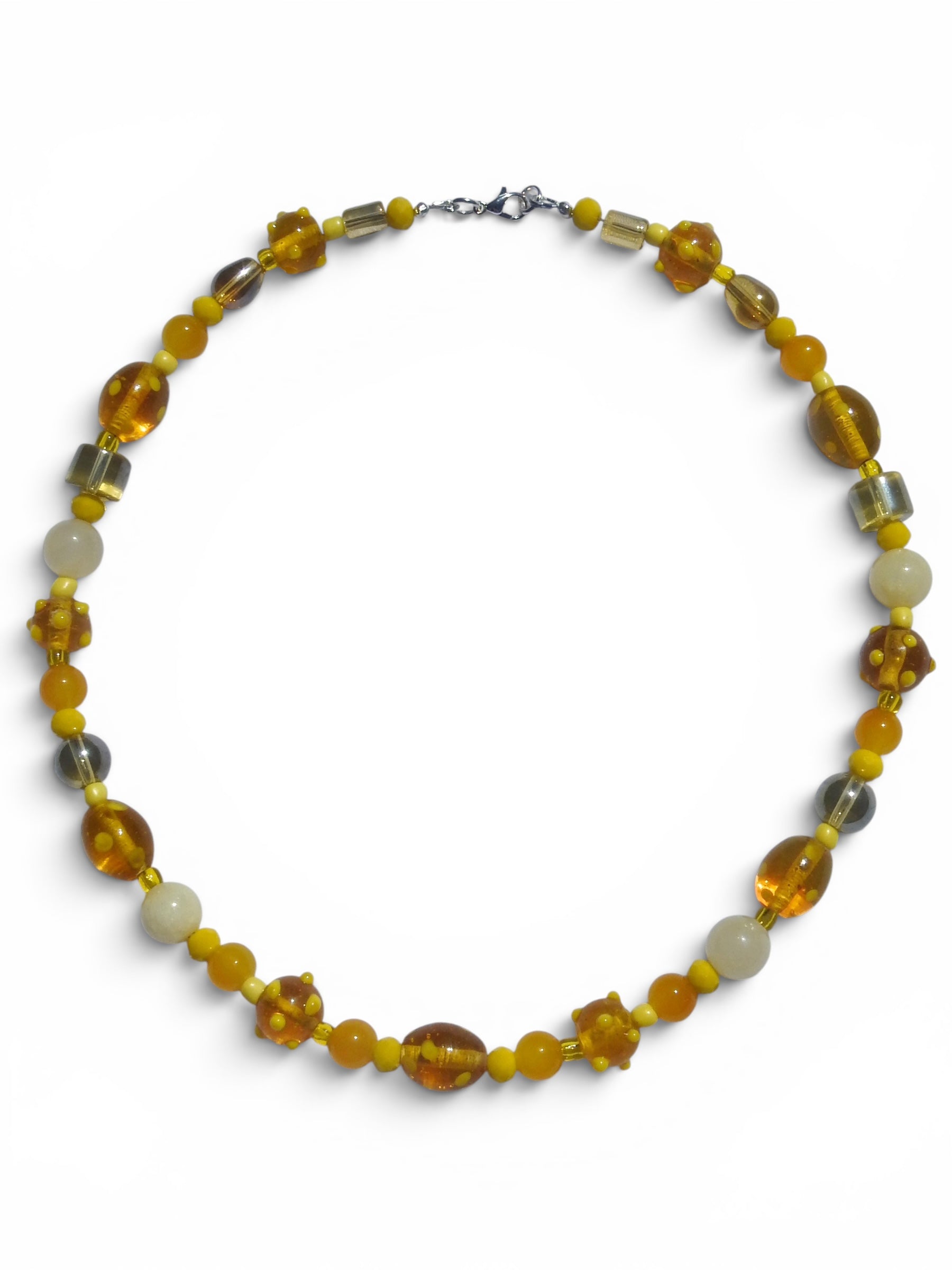 Magnolia Beaded Necklace