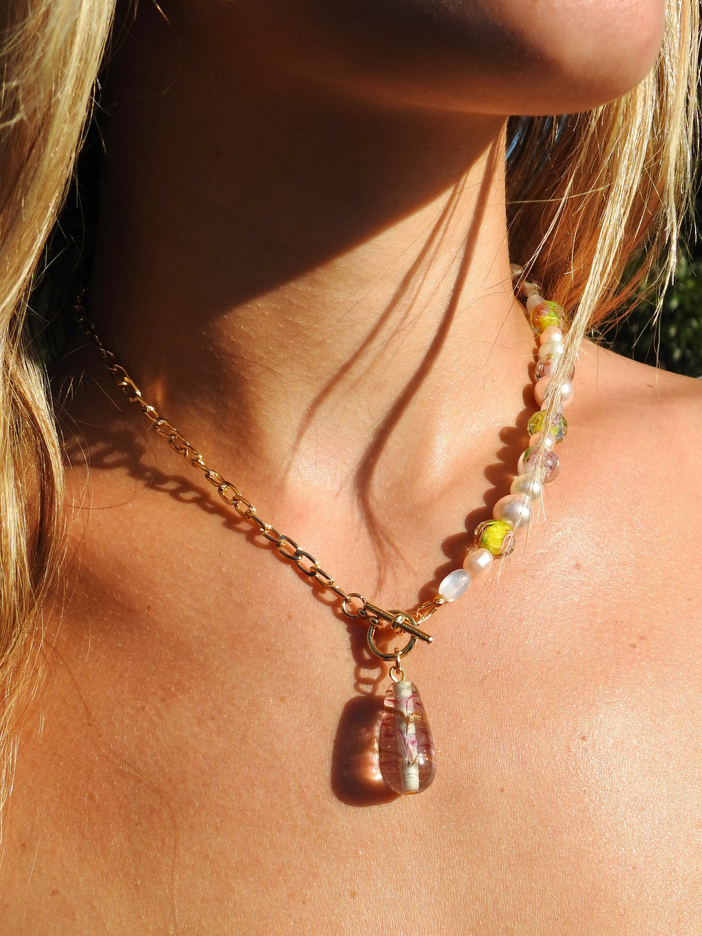 Blossom Split Chain Necklace