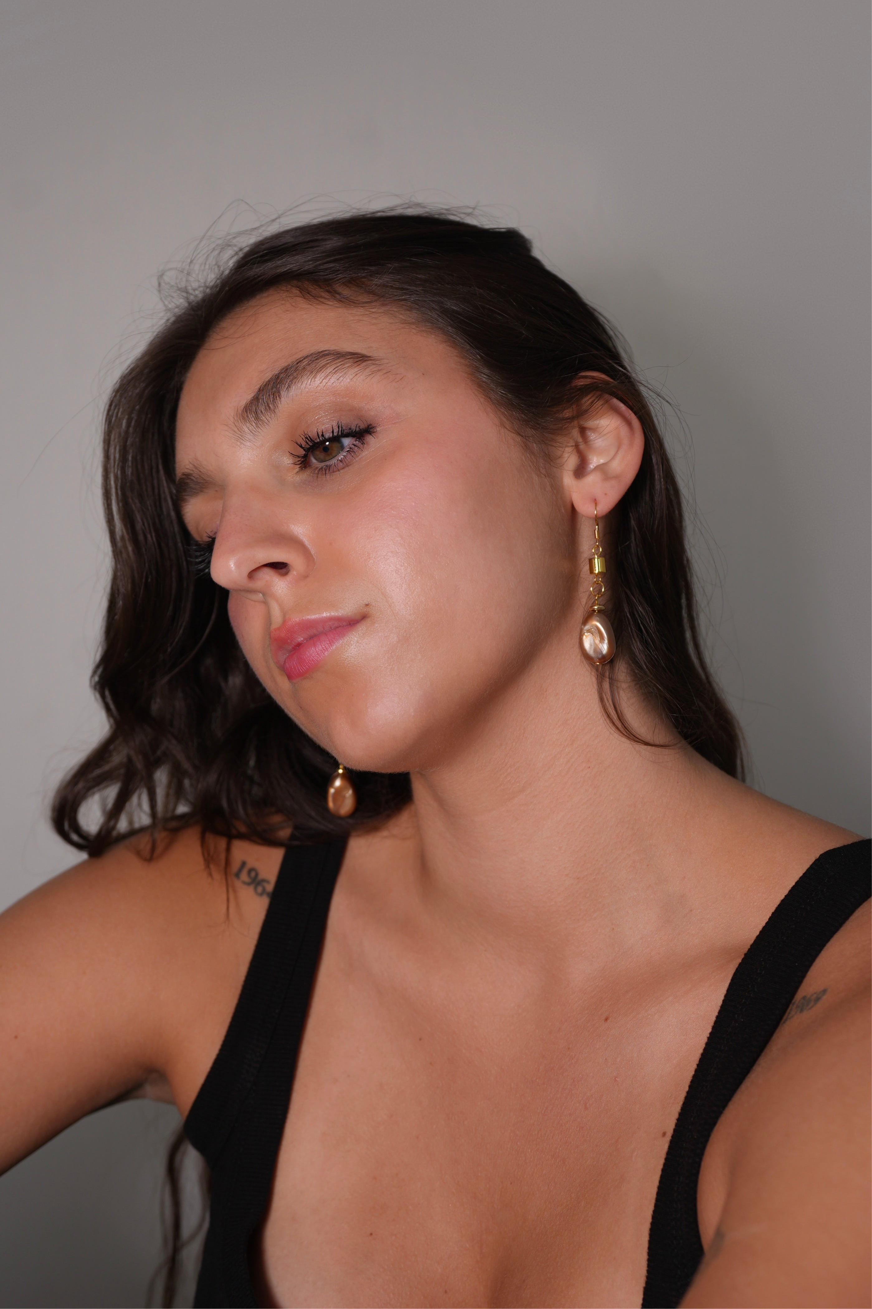 Gilded Earrings