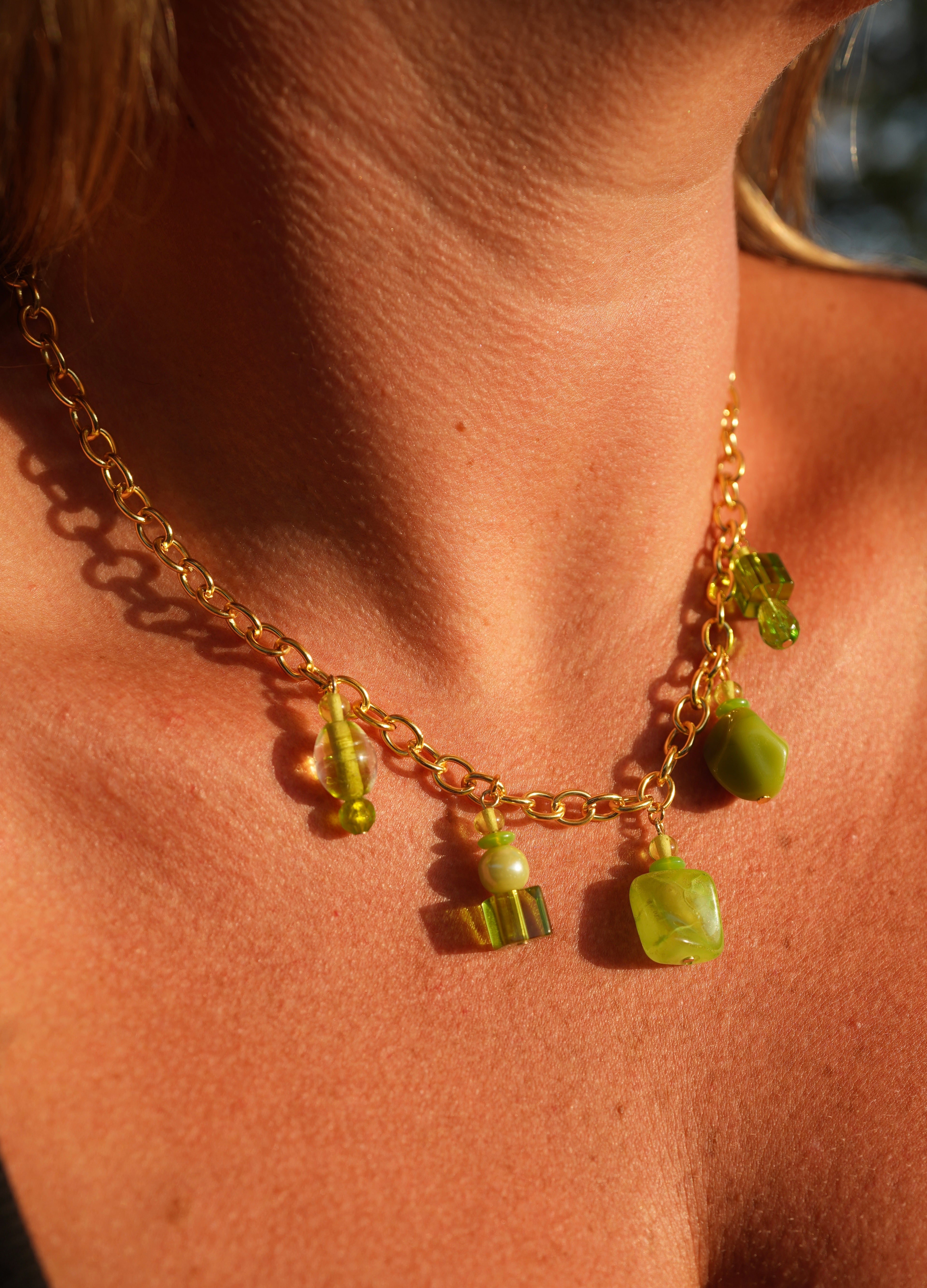 August Charm Necklace
