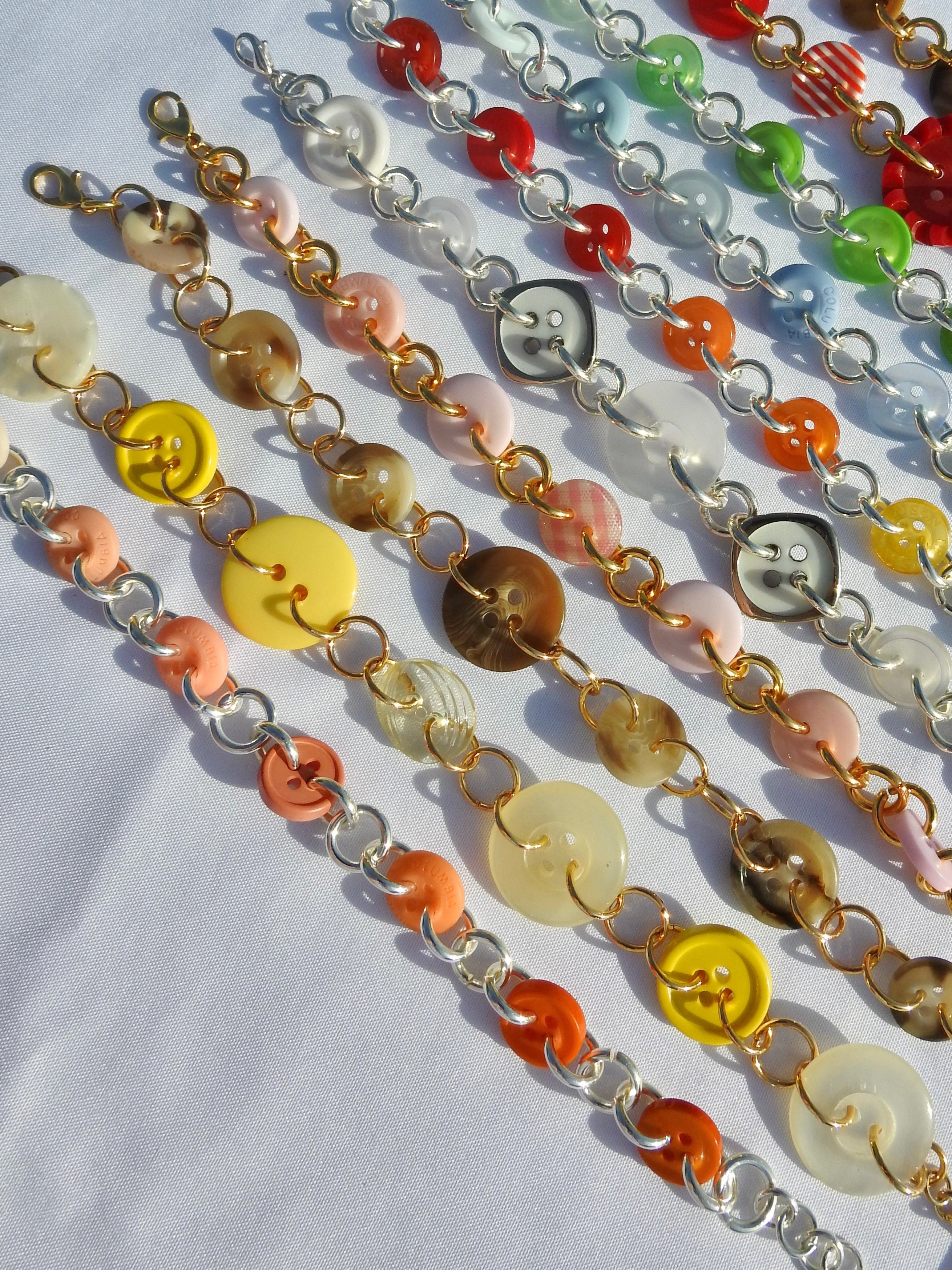 Sunglow Button Bracelet