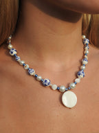 Porcelain Beaded Necklace