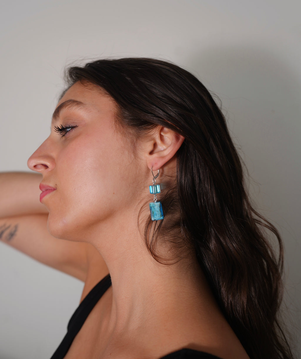 Capri Blue Earrings