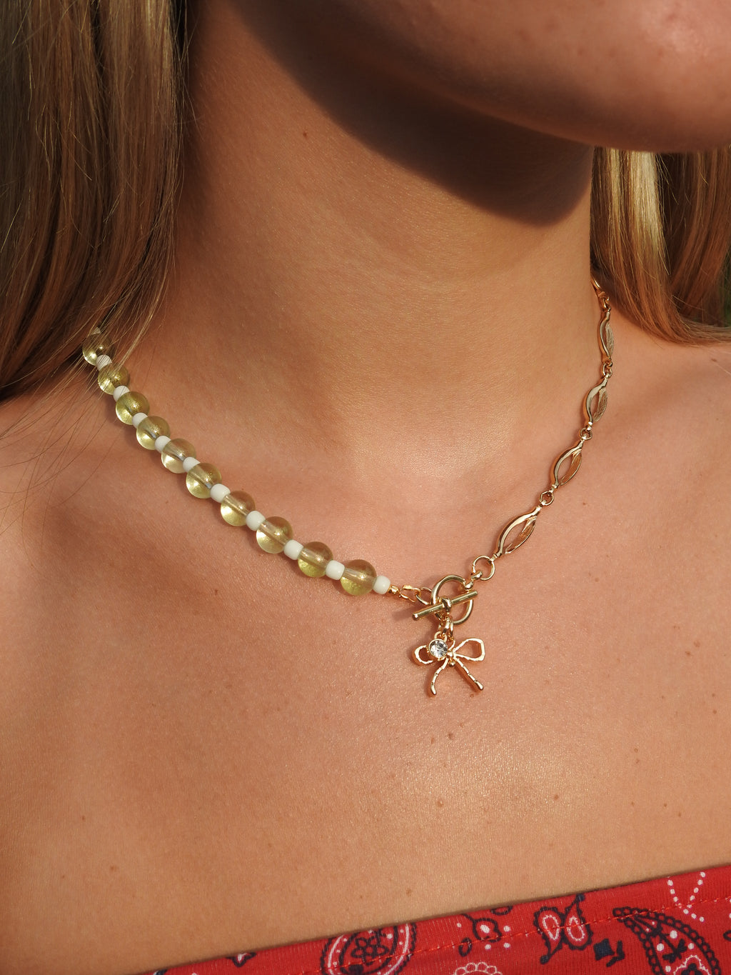 Primavera Split Chain Necklace