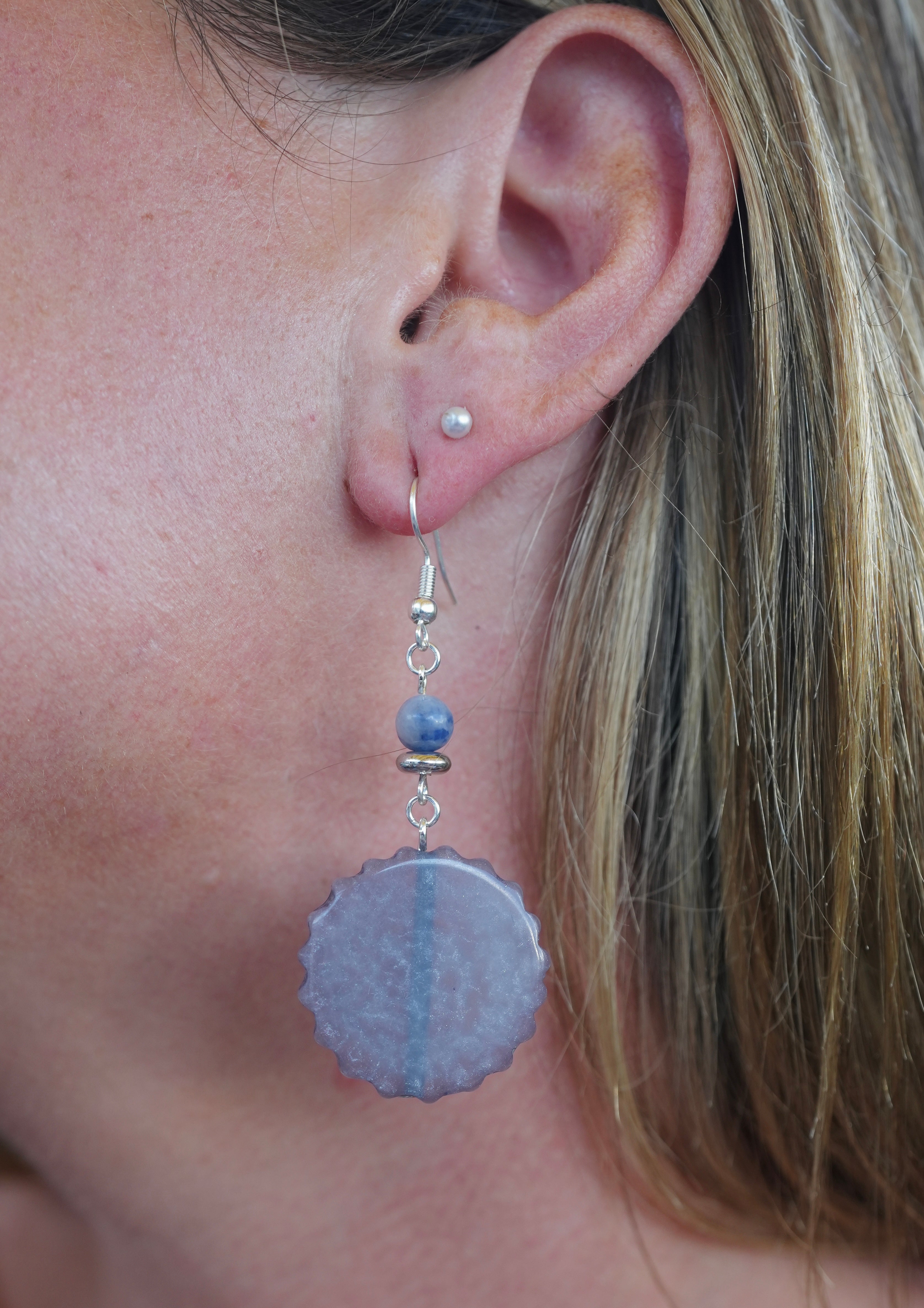 Bottle Capped Earrings