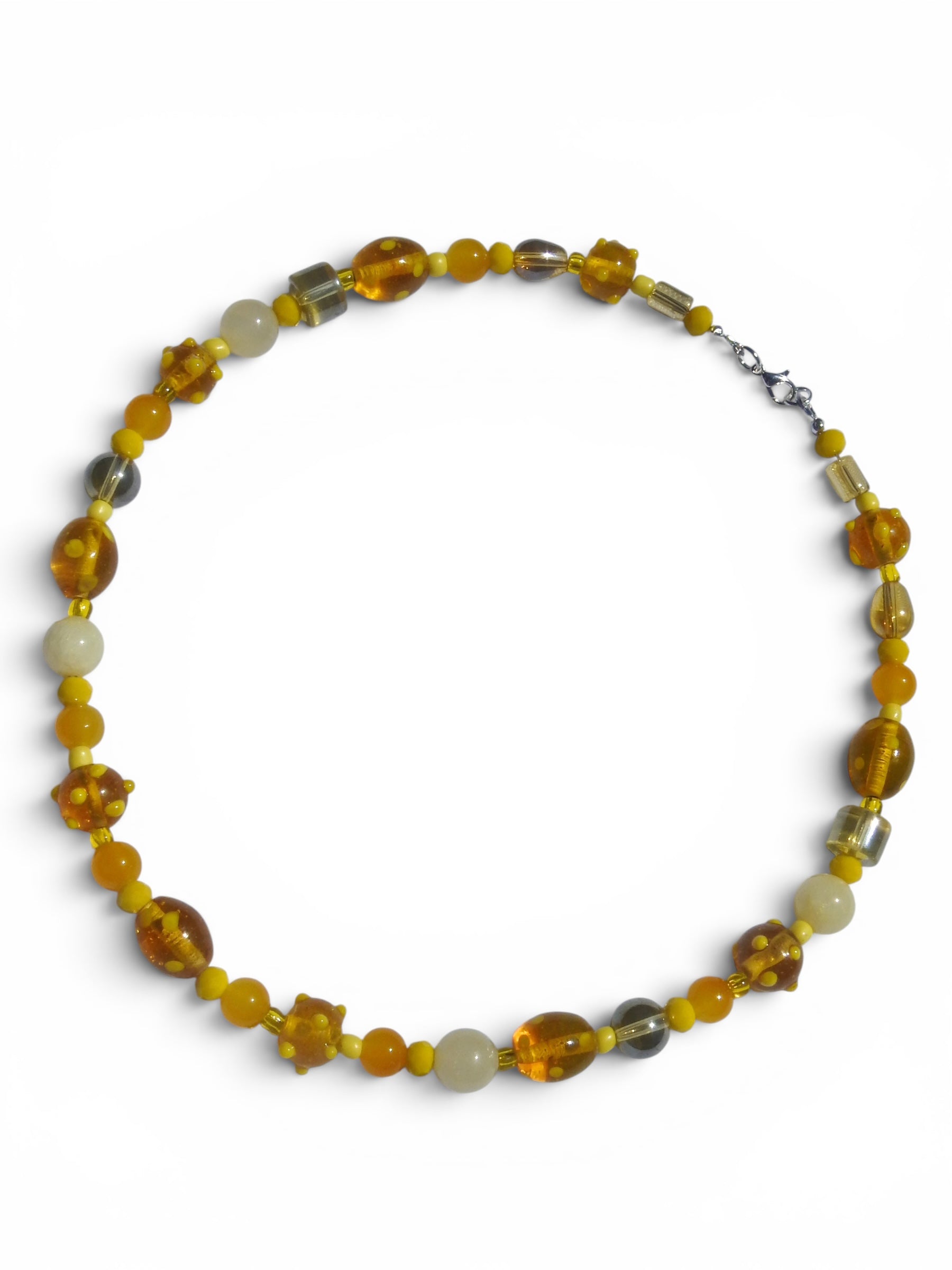Magnolia Beaded Necklace