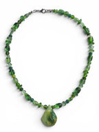 Green Beaded Necklace