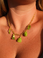 August Charm Necklace