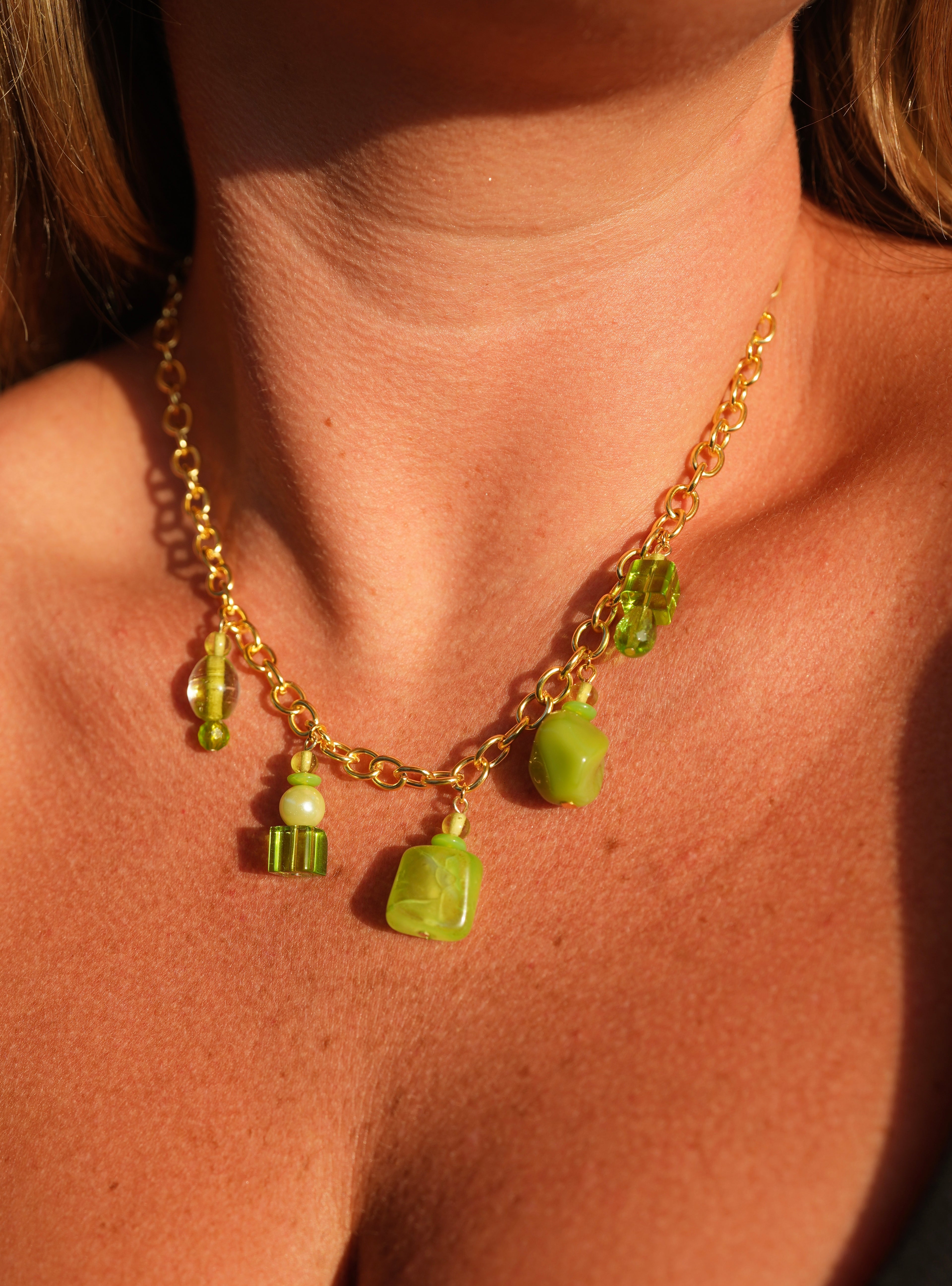 August Charm Necklace