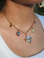 Sardine Charm Necklace