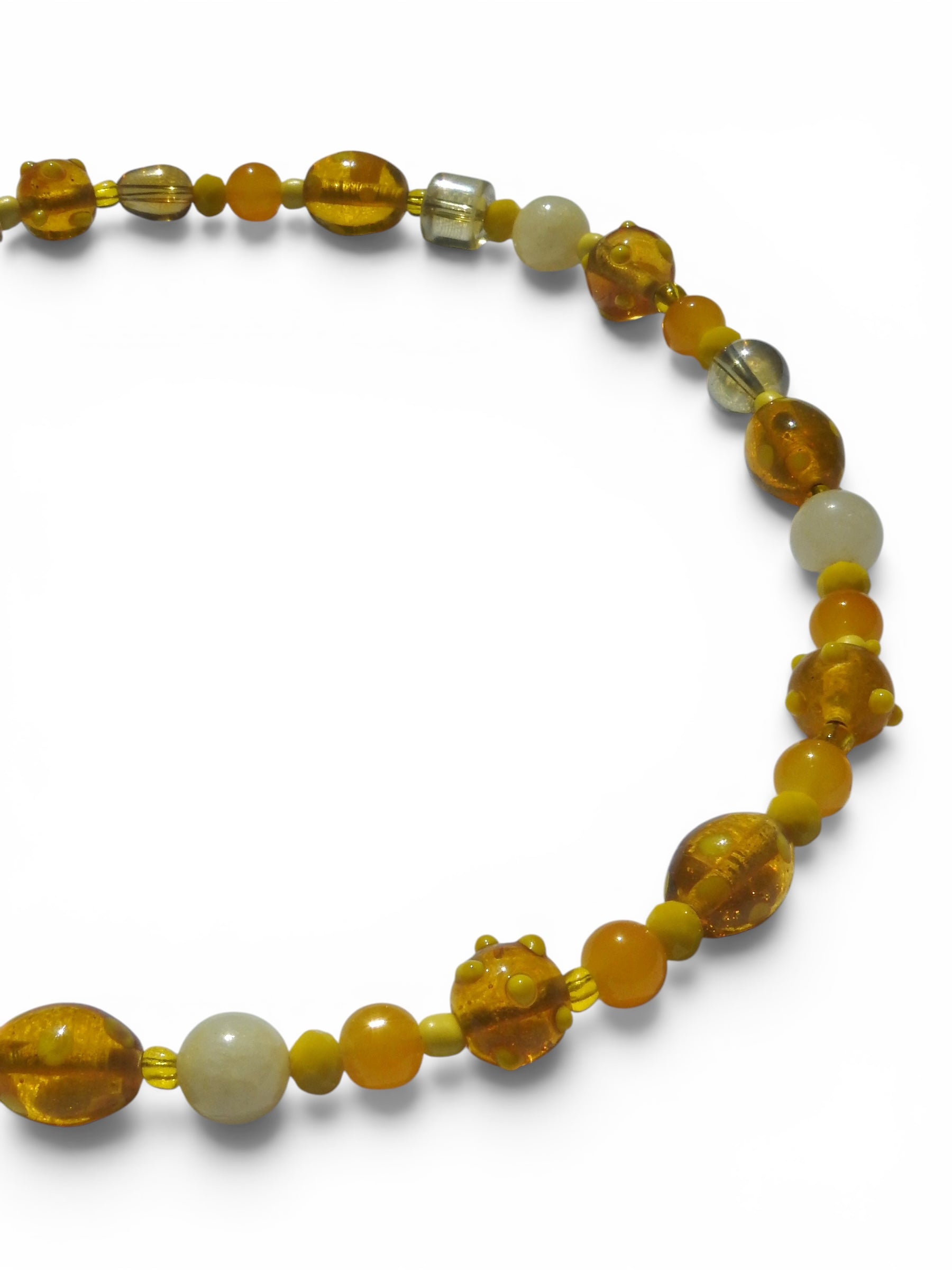 Magnolia Beaded Necklace