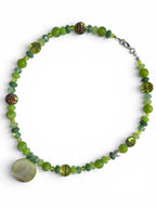 Peridot Beaded Necklace