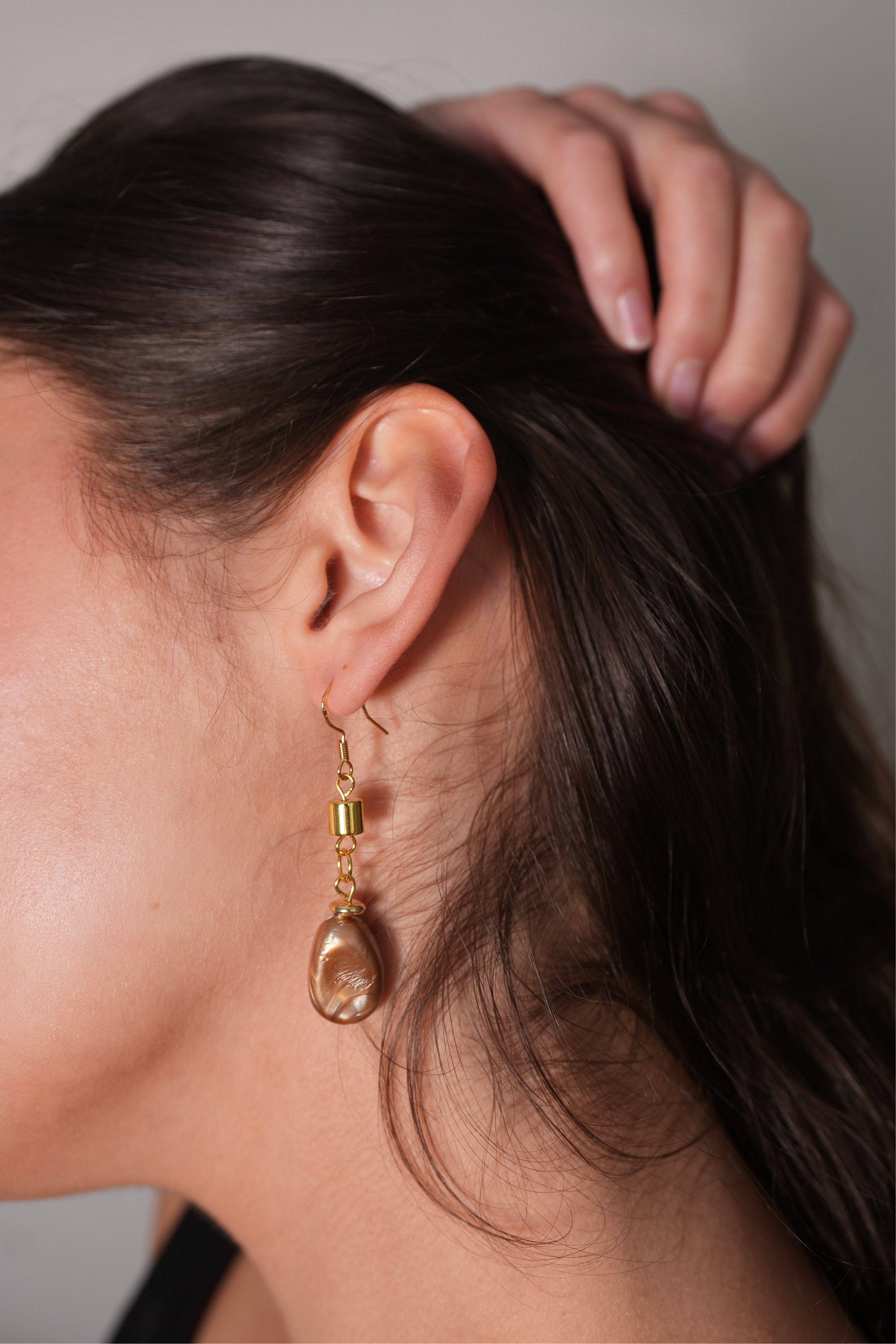 Gilded Earrings