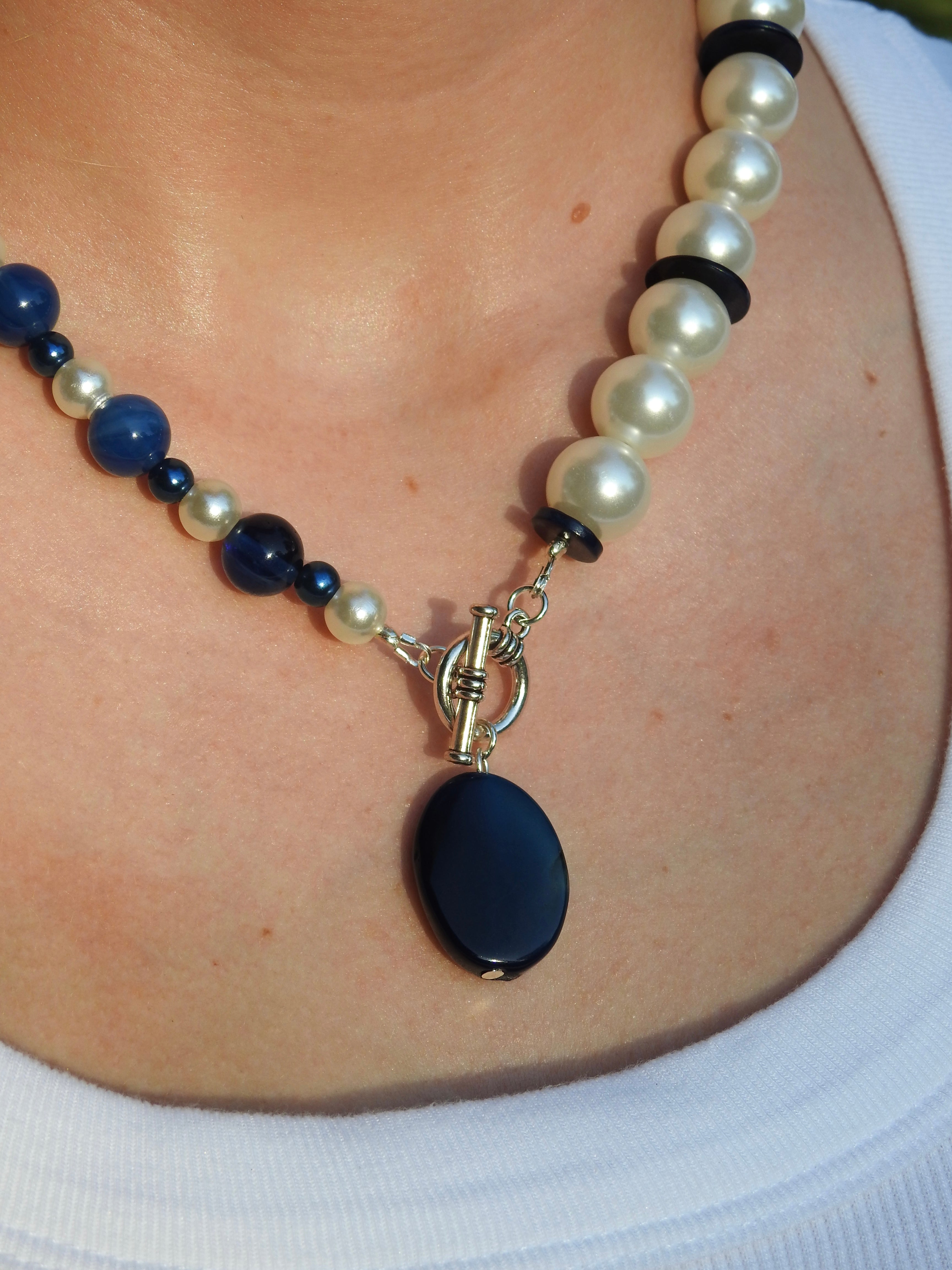 Prussian Split Necklace