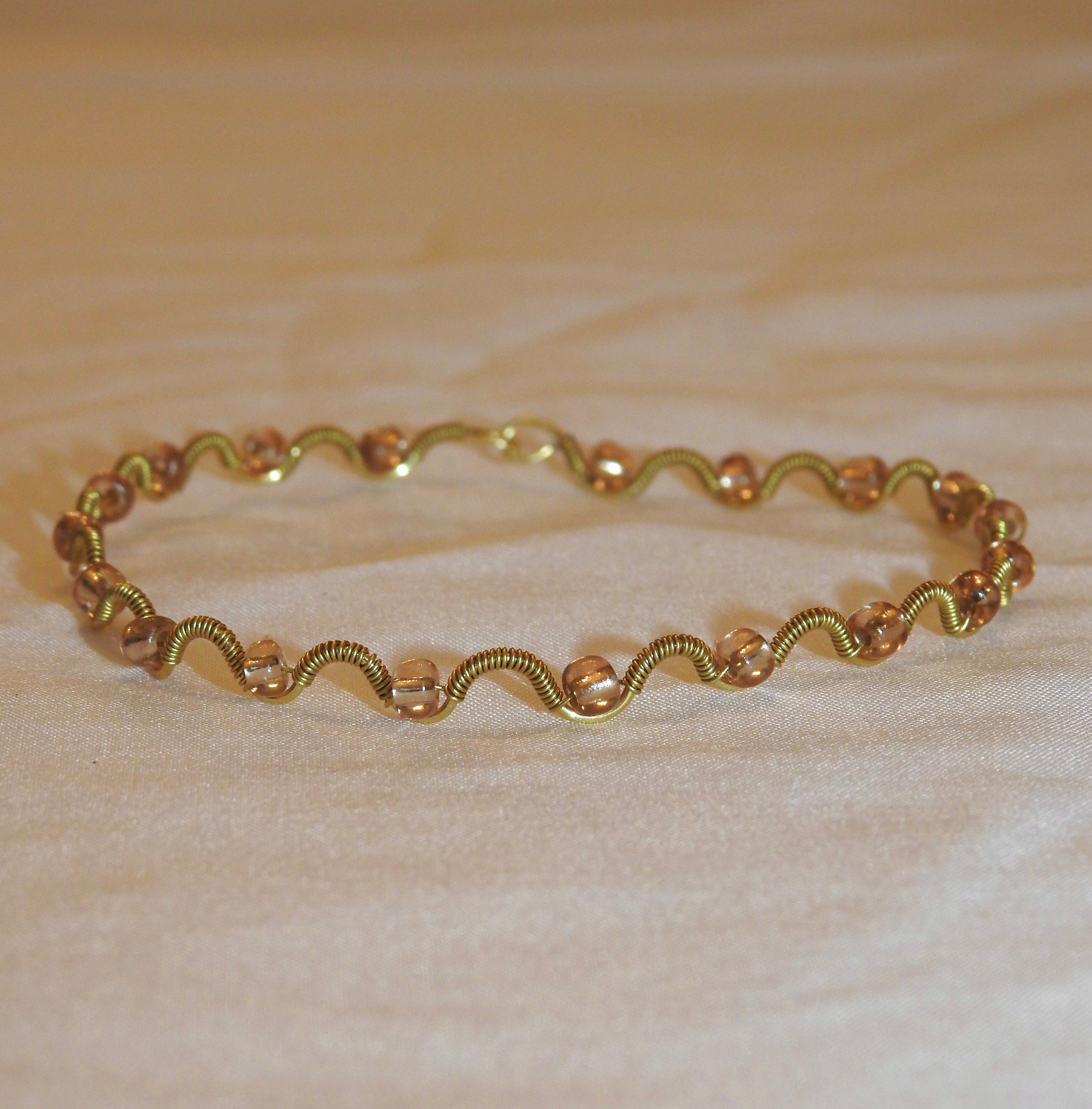 Pecan Wrapped Bracelet