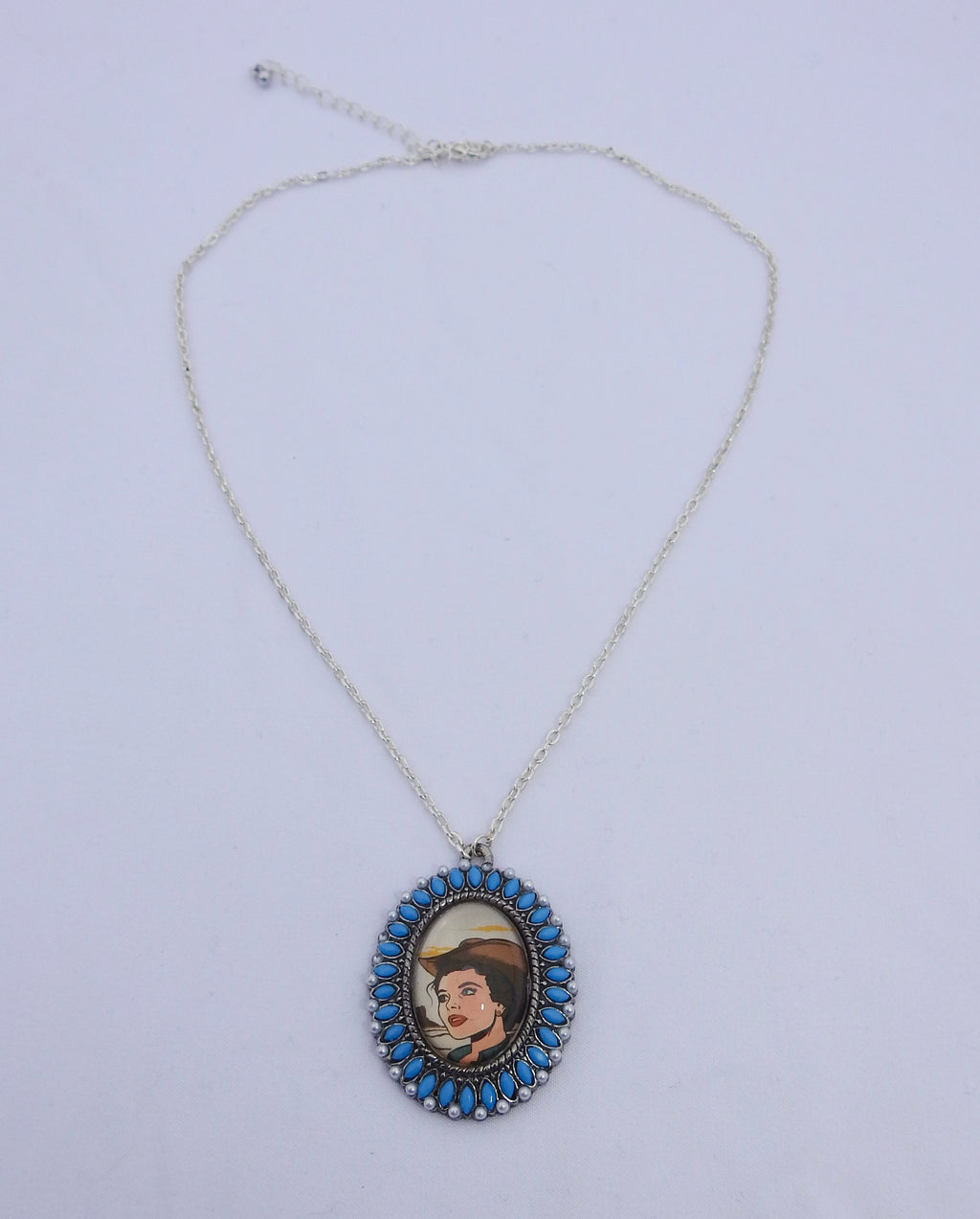 Cowgirl Cameo Necklace