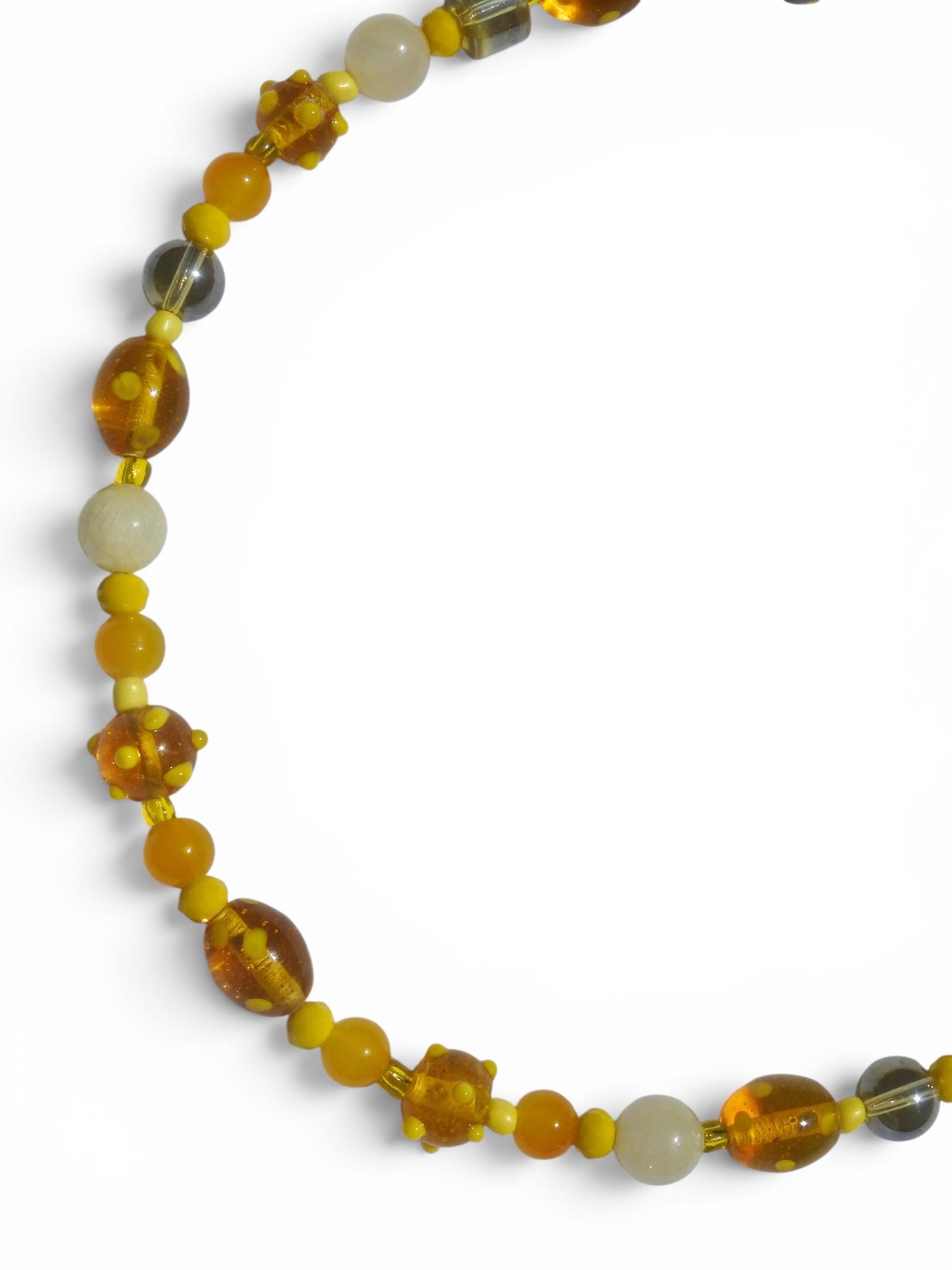 Magnolia Beaded Necklace